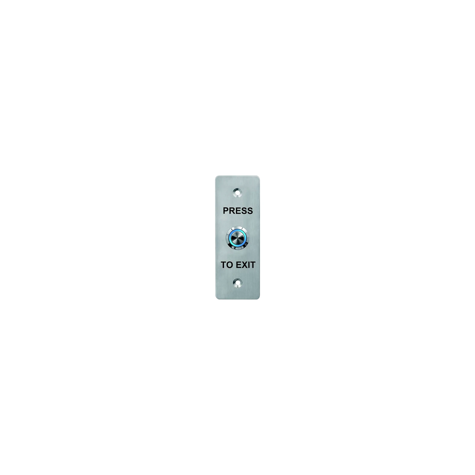 Buton de iesire, montaj ingropat, inox, LED, NO-NC-COM, 115 x 40 mm CSB-408L