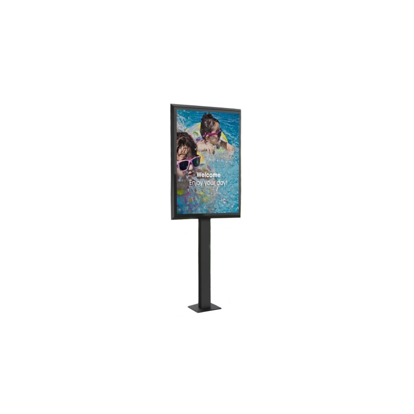 Kiosk / Totem Outdoor 49'' - LG 49XE4 FullHD, 4000 nits cu sistem de prindere Vogel`s