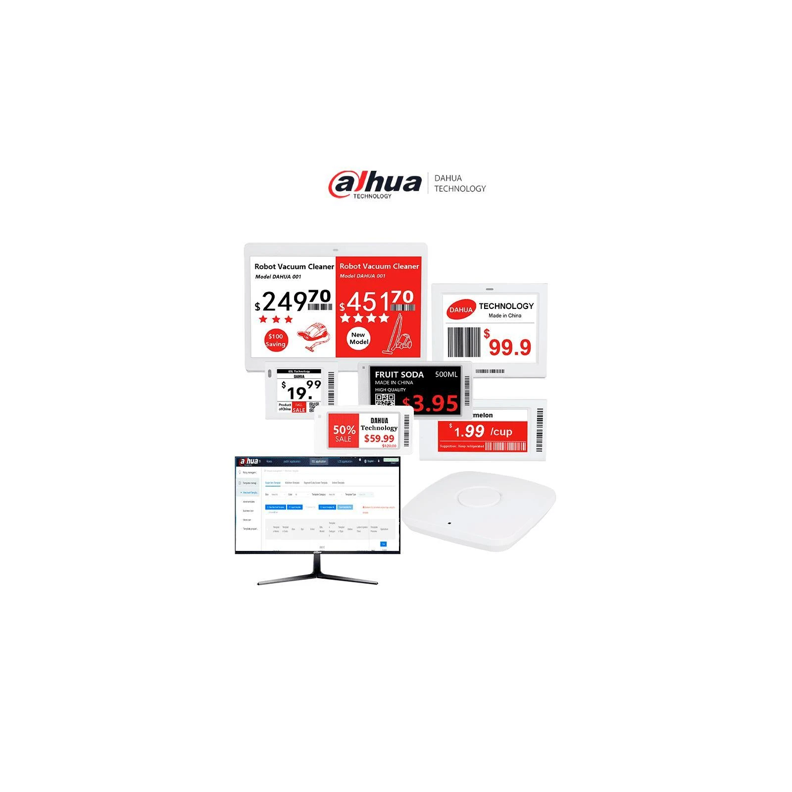DHA ELECTRONIC SHELF LABEL ESL-E4015S2-N