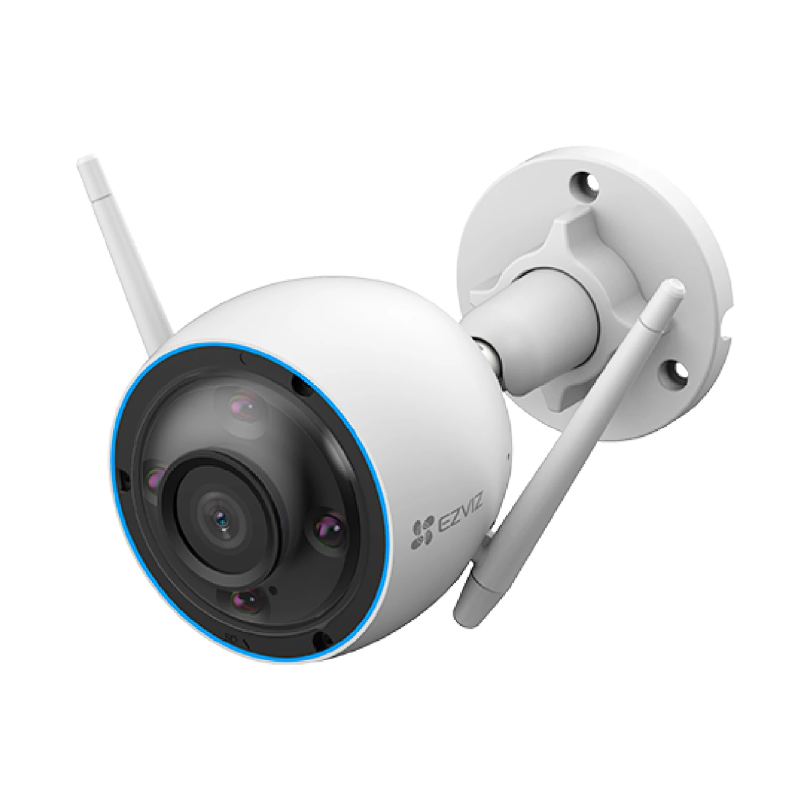 Camera IP WiFi, rezolutie 5.0MP, lentila 2.8mm, color 24/7, IR 30M, Audio bidirectional - EZVIZ CS-H3-3K