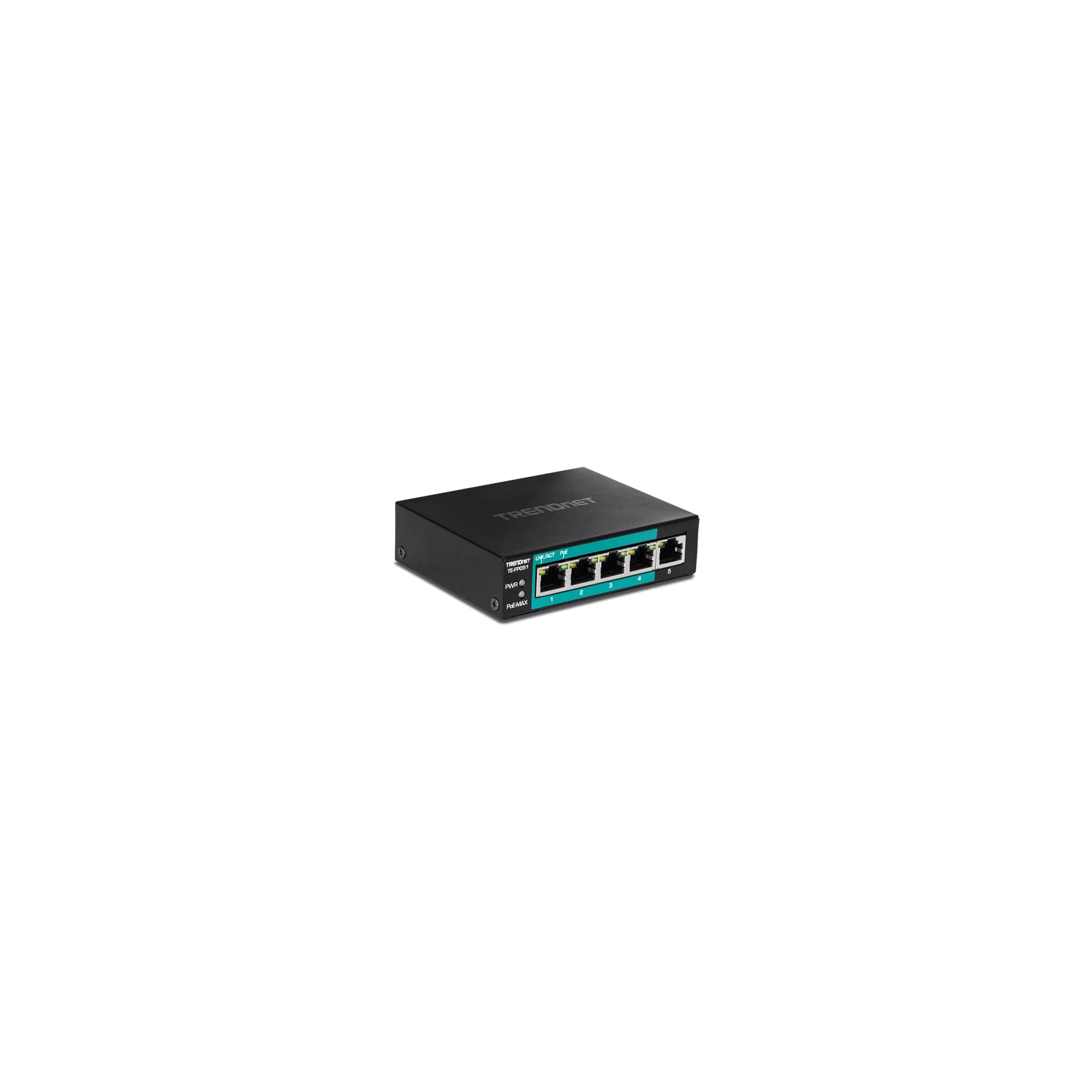 Switch 4 porturi Fast Ethernet Long Range 250m PoE+ 60W, 1 port Fast Ethernet - TRENDnet TE-FP051