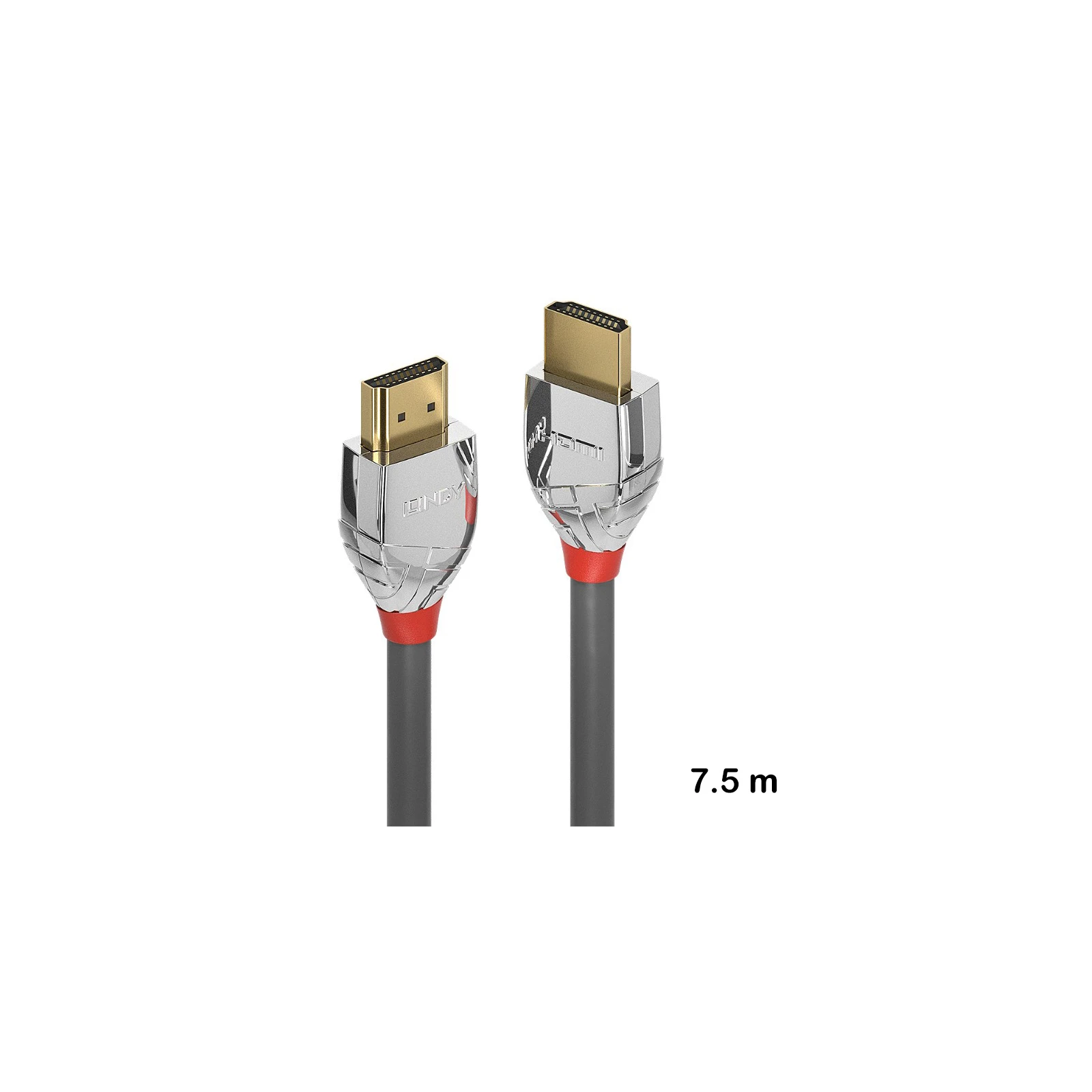 Cablu HDMI Standard de 7.5 m, Lindy, Cromo Line 37875