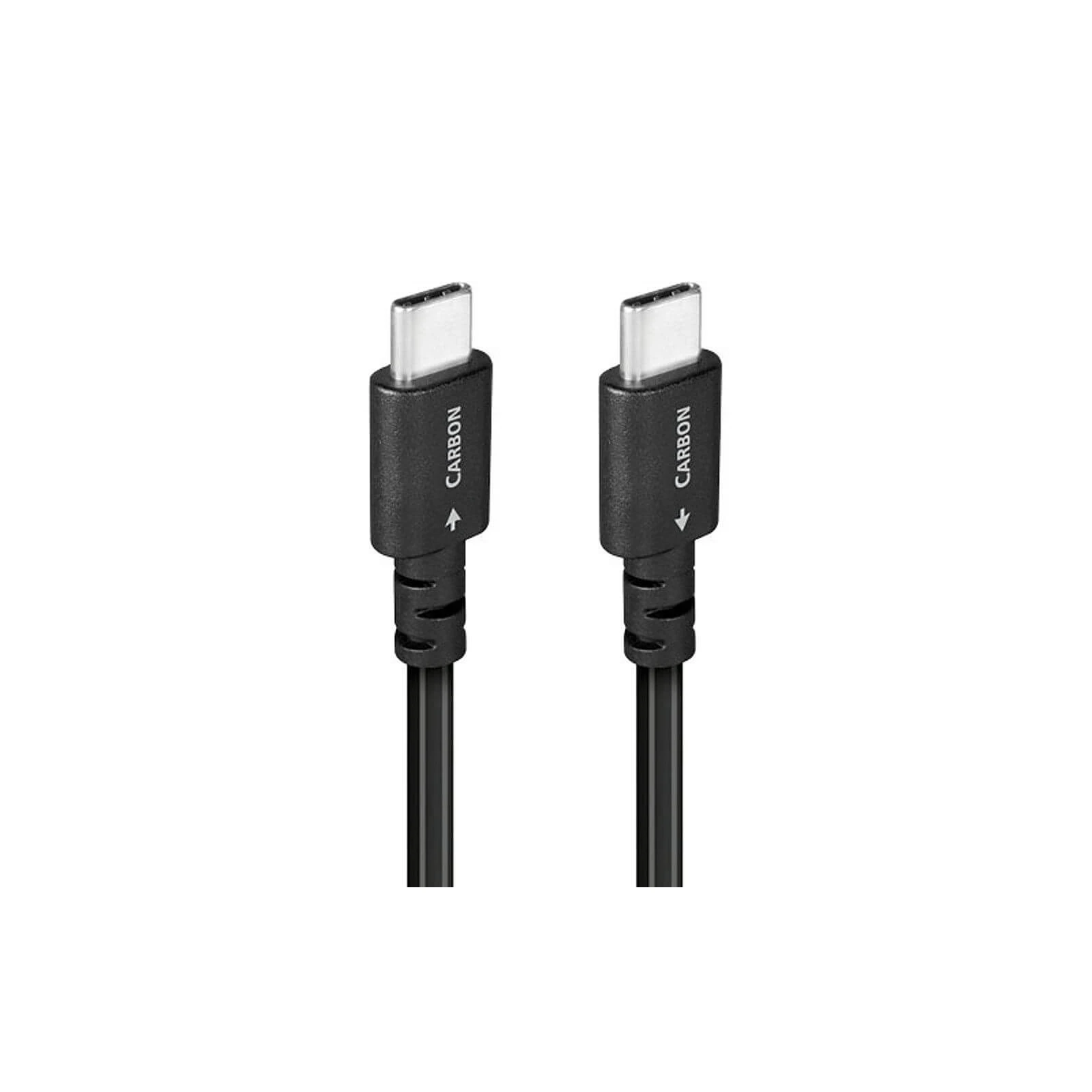 Cablu USB-C 2.0 la USB-C Audioquest Carbon, 0.75m