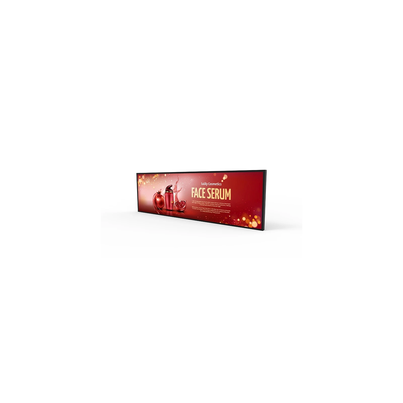 Display Profesional Ultra-Wide Stretched 28” ALSEE, Full HD, 700 cd/m², Android, Functionare 24/7