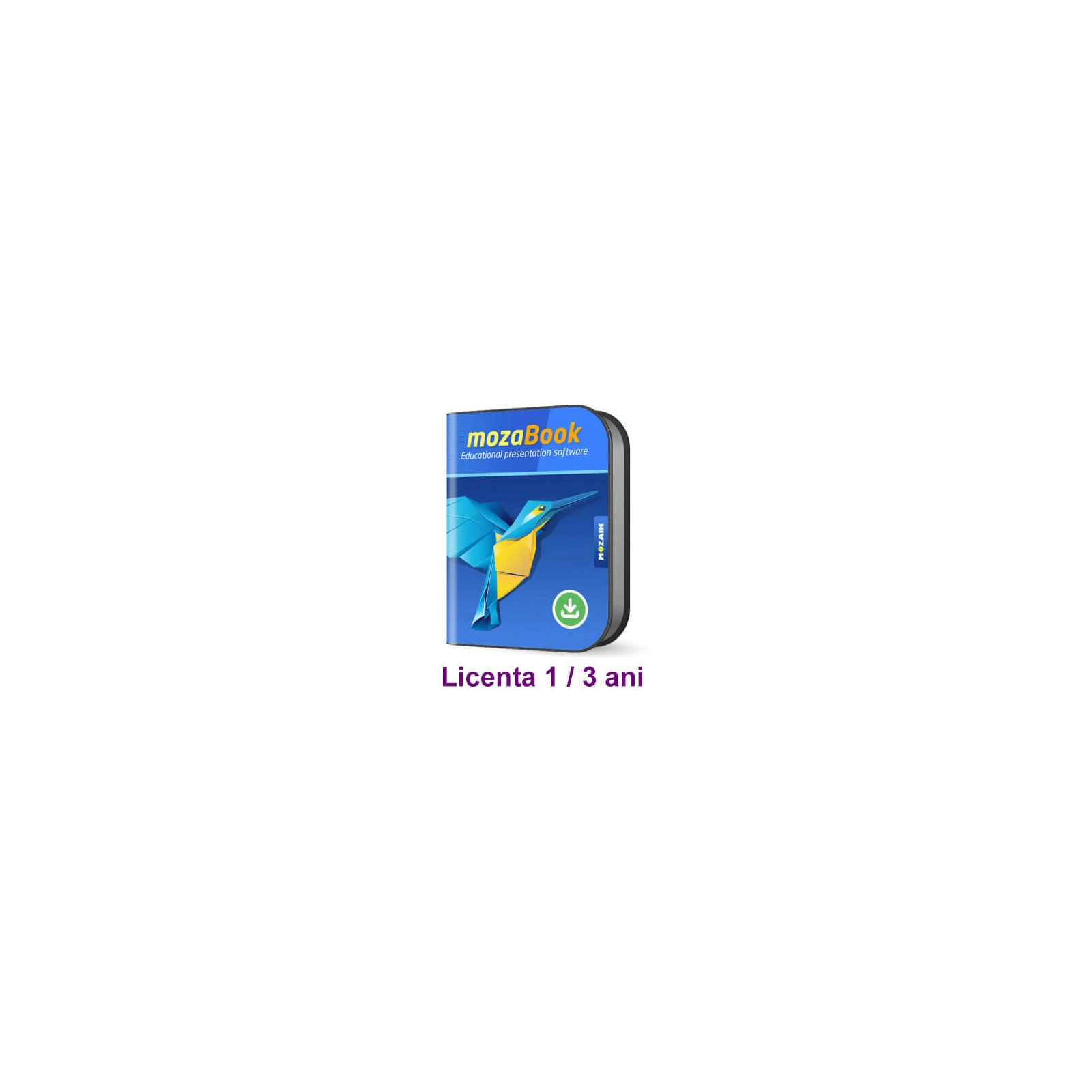 Software Mozabook School-lab, lectii interactive laborator in timp real, licenta 1 / 3 ani