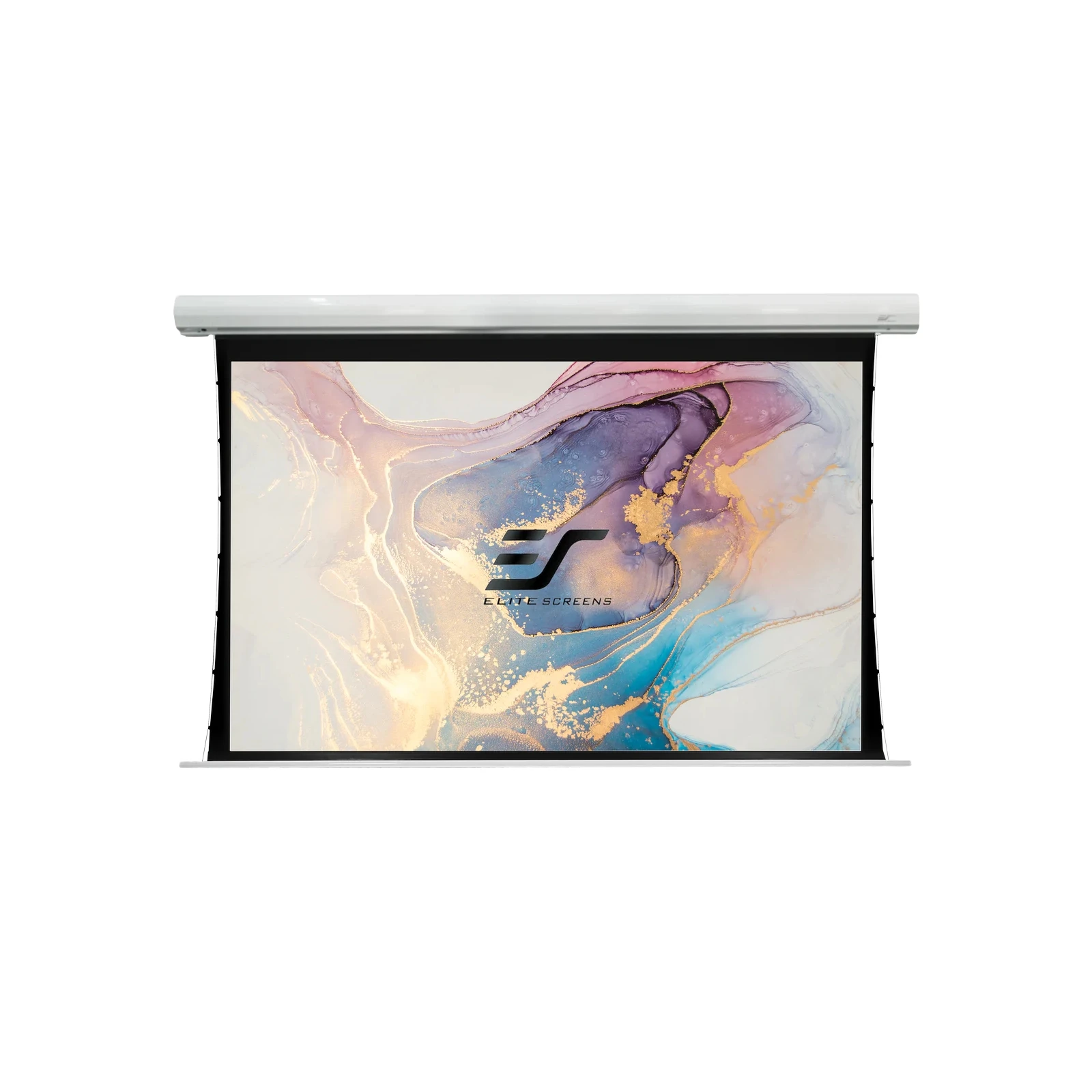 Ecran de proiectie electric tensionat, 244x137cm, EliteScreens Saker SKT110XHW-E24,format 16:9, drop 60cm