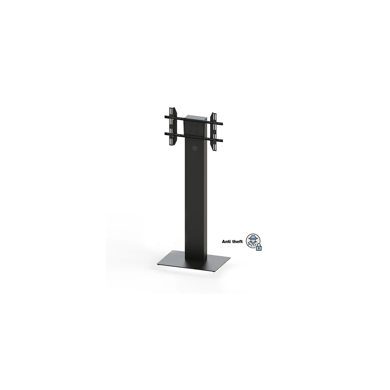 Stand de interior Multibrackets MB-7357, 32"-65", max. 50kg, antifurt, negru