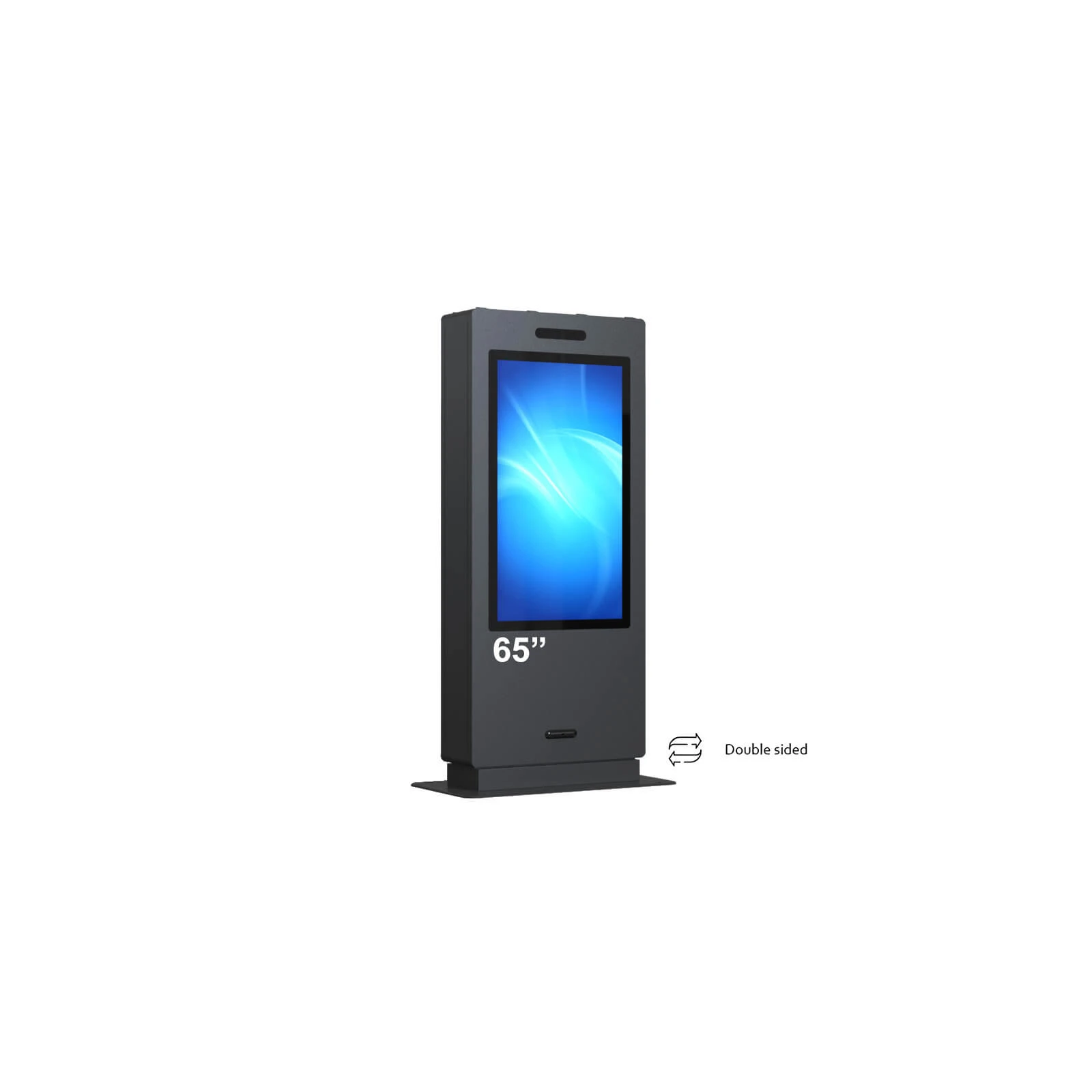 Kiosk / Totem Outdoor back-to-back 65'' Android11 - EVOBOARD 650ODDLAZ, display 65", 4K, 4000 NITS