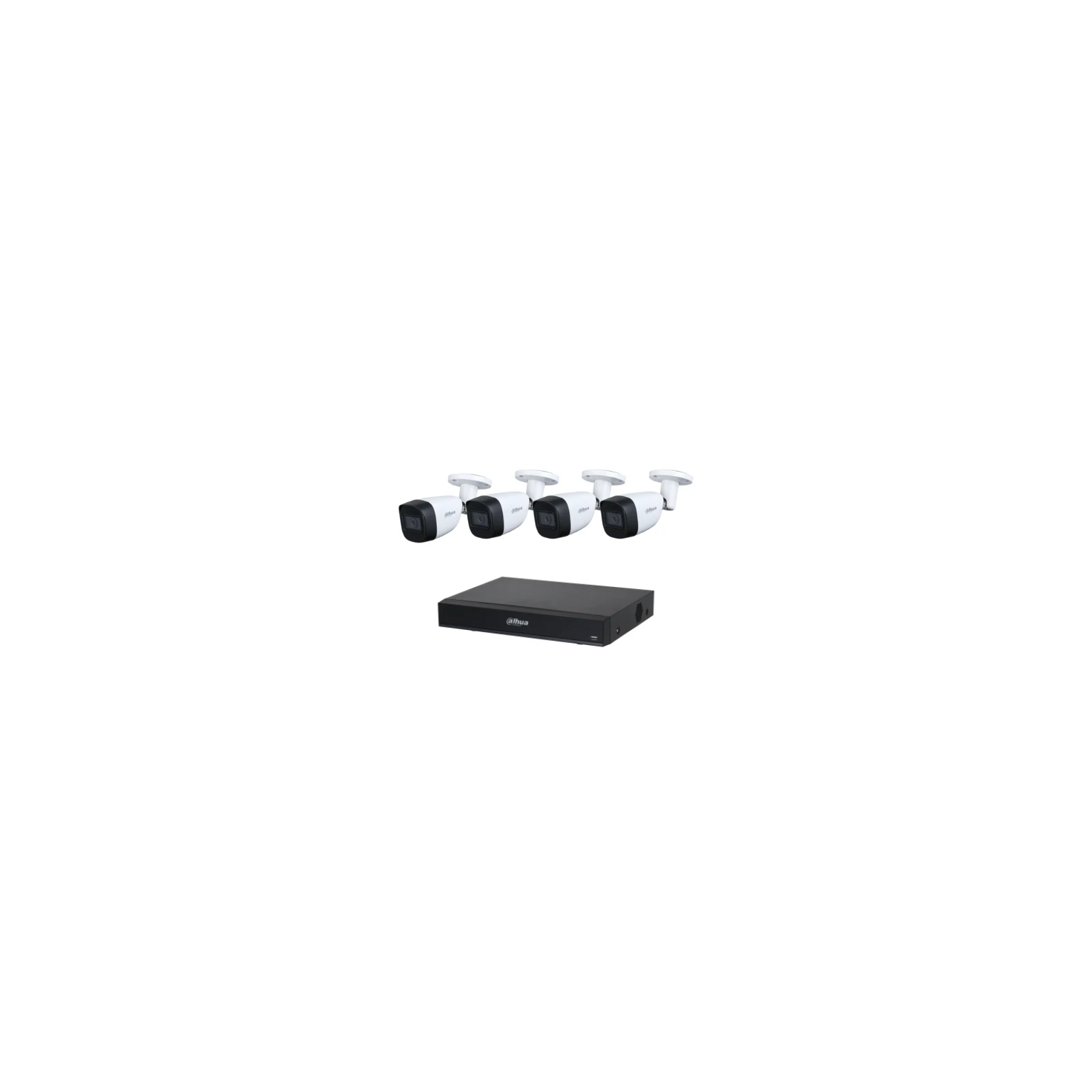 Kit 4 camere HDCVI 2MP cu xvr inclus BH-KXVR-4HFW1200CMP-A