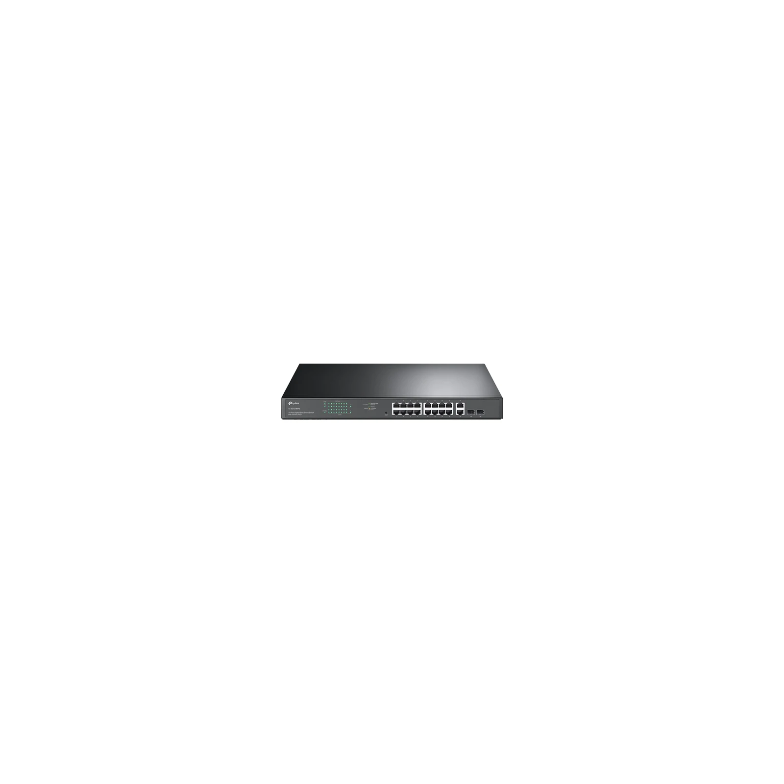 Switch 16 x RJ45 1G PoE, 2 x RJ45 1G, 2 x combo SFP + RJ45 1G, Managed - TP-Link TL-SG1218MPE