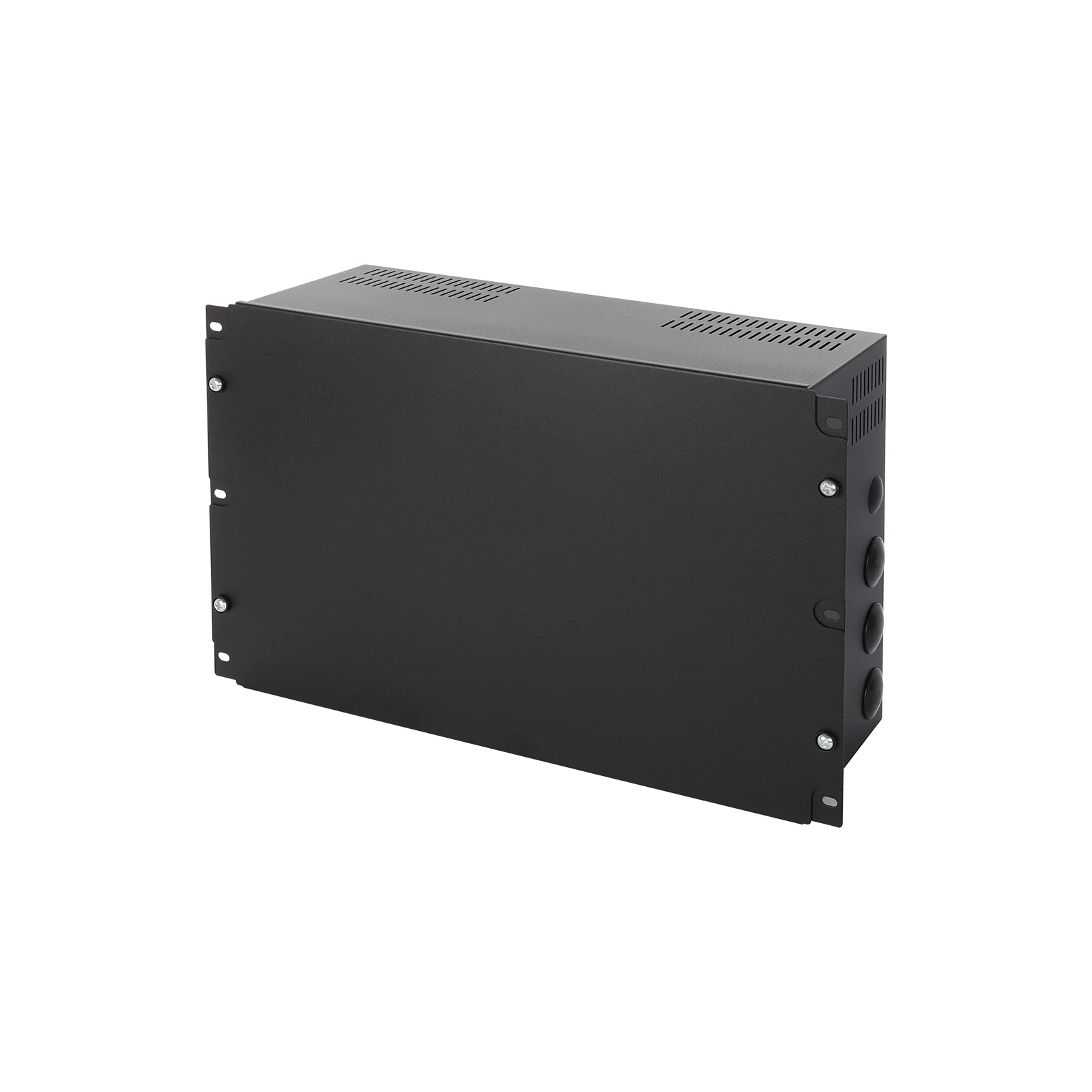 Carcasă de securitate rack cu două niveluri 7U/150mm/17 Ah pentru dulapuri rack 19″ RAW07