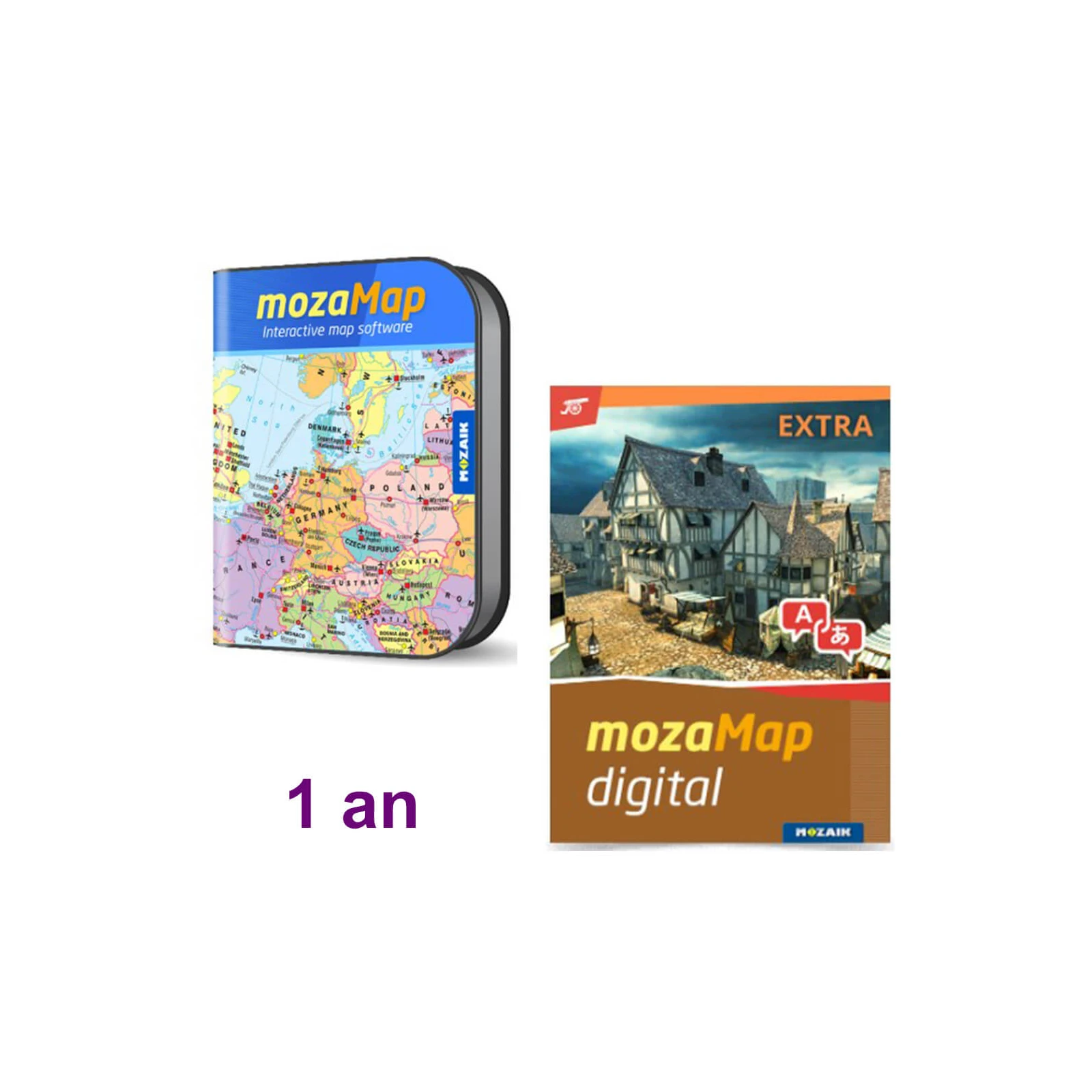 Atlas istoric multilingv - ediție Extra, 1 an