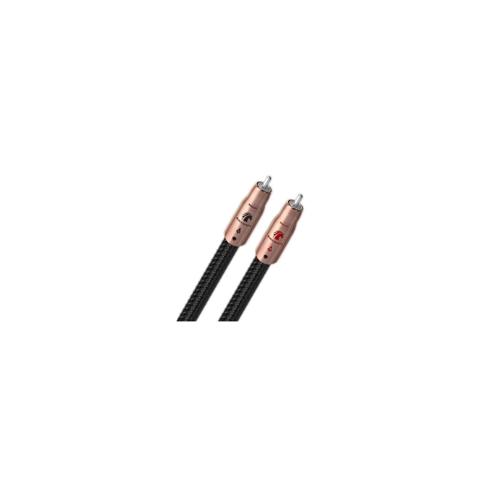 Cablu audio 2RCA - 2RCA  AudioQuest Black Beauty, 1m, Level 6 noise Dissipation with Graphene, Solid PSC+