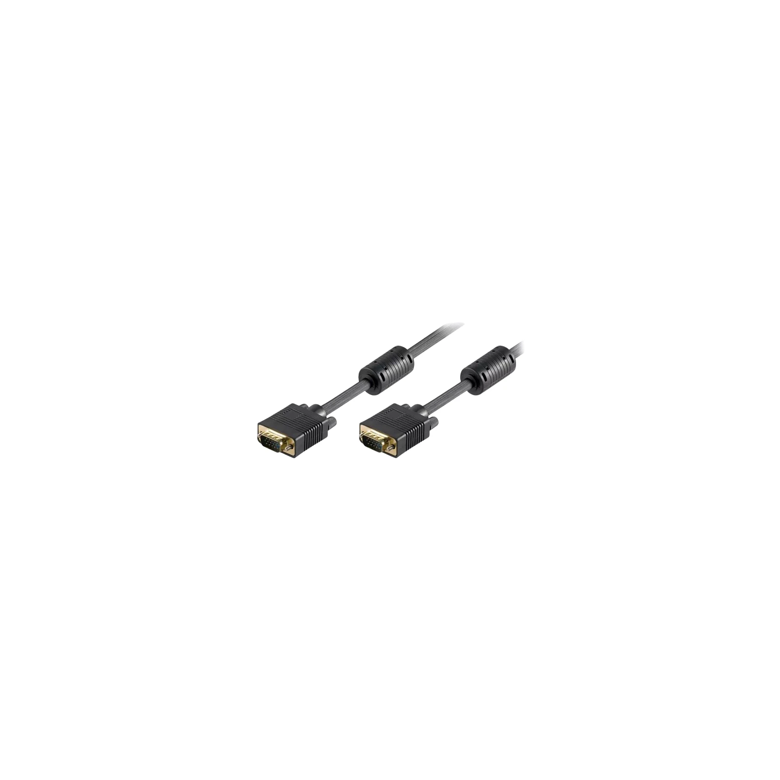 Cablu VGA tată – VGA tată, 15 m, Full HD, dublu ecranat – Goobay 68139