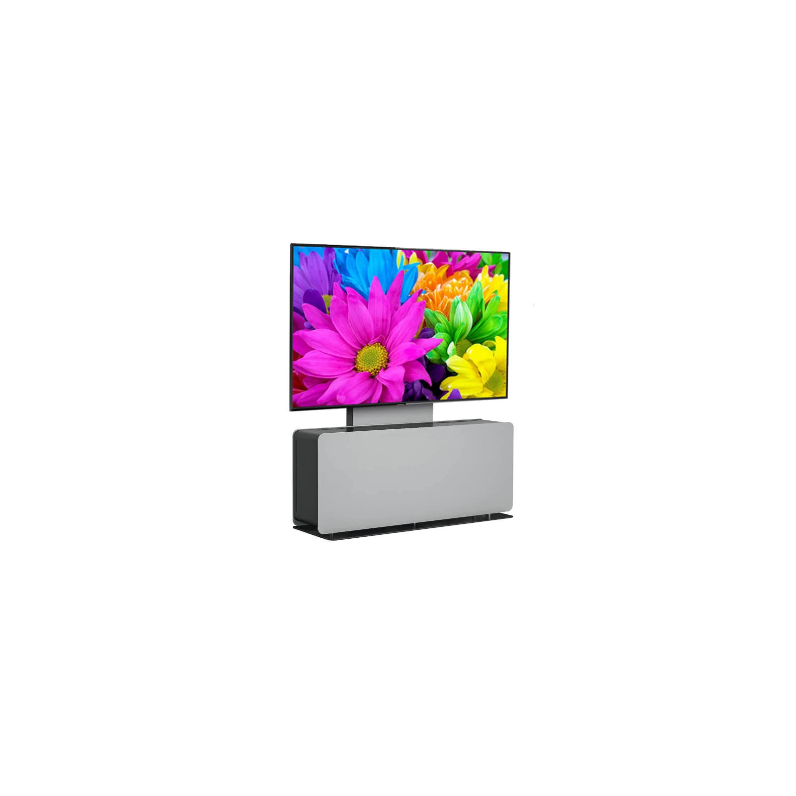 Mobilier Videoconferinta Single cu stand Vogel's PVF4112 Gri, max.90"