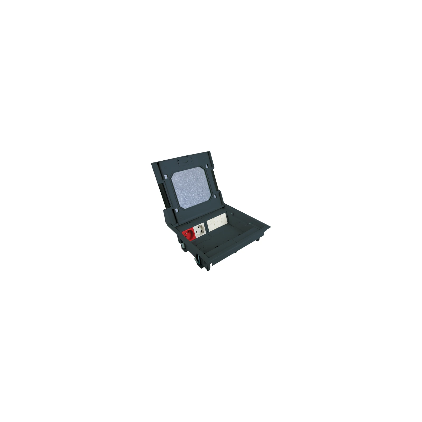 Doza de pardoseala in carcasa plastic - DLX UBS-890-12