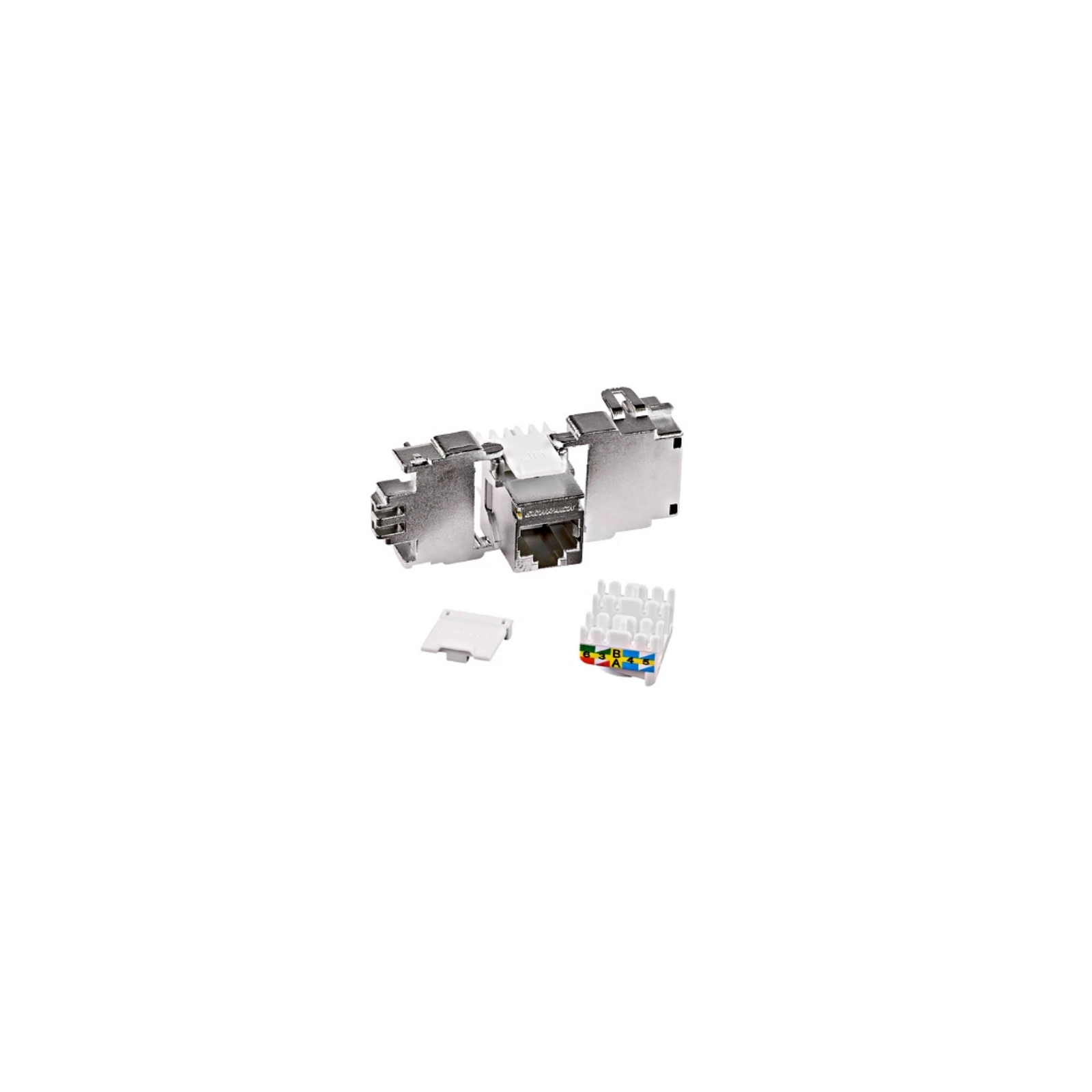 MODUL RJ45 ECRANAT, CAT.6A, ISO/IEC 11801 AMD2