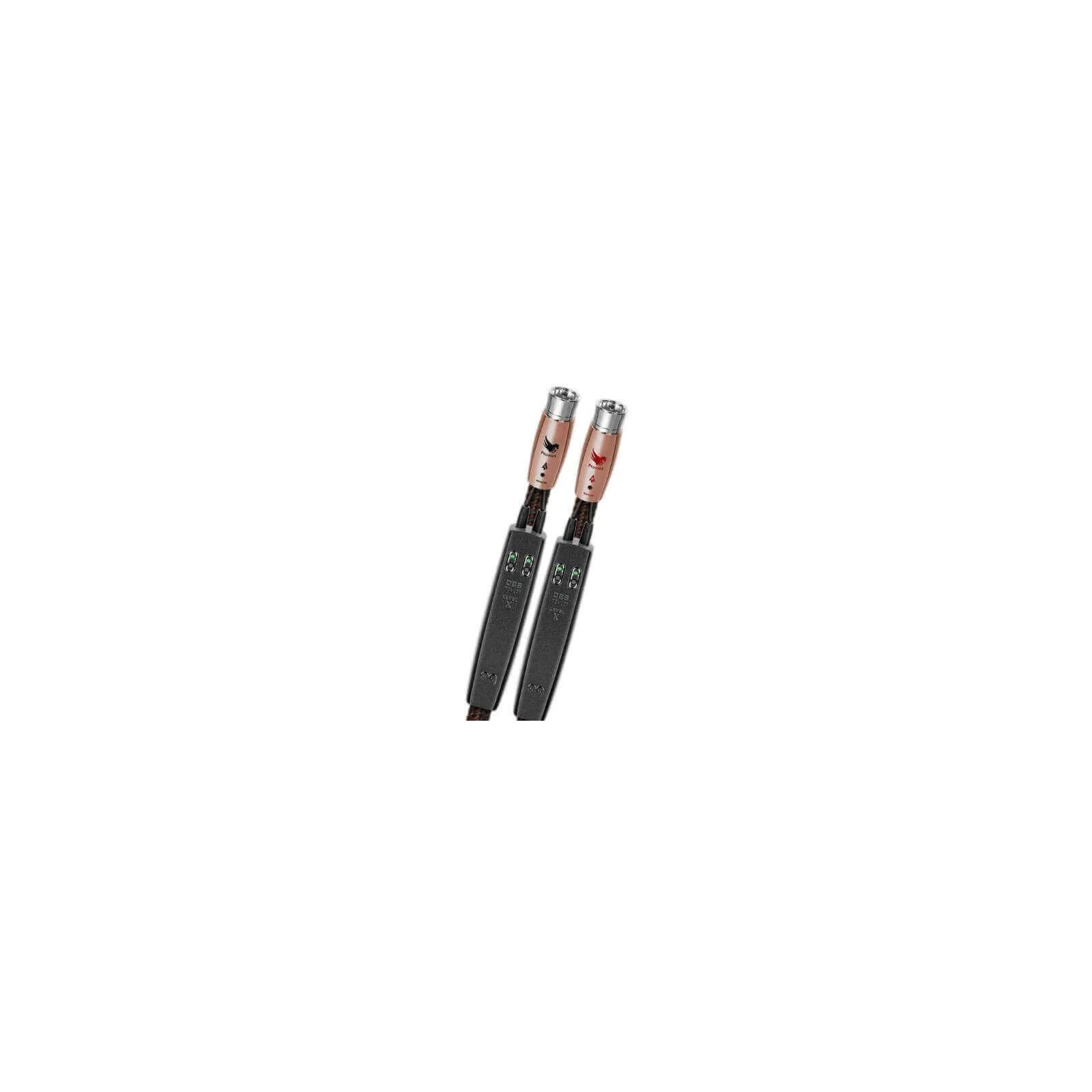 Cablu audio 2XLR - 2XLR  AudioQuest Pegasus, 0.75m, Level 6 noise Dissipation with Graphene, Solid PSC+