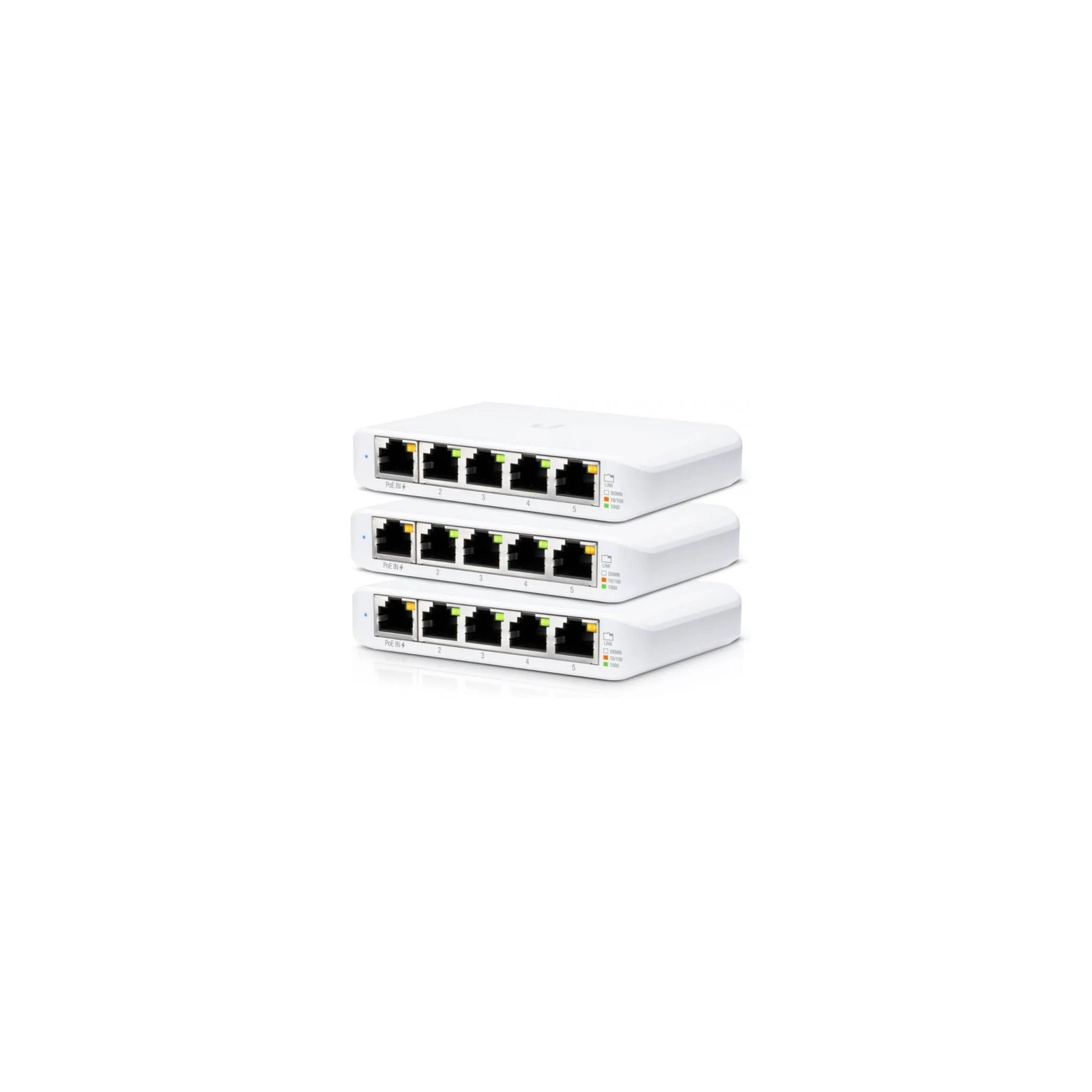 "A compact, 5-port, Layer 2 switch that