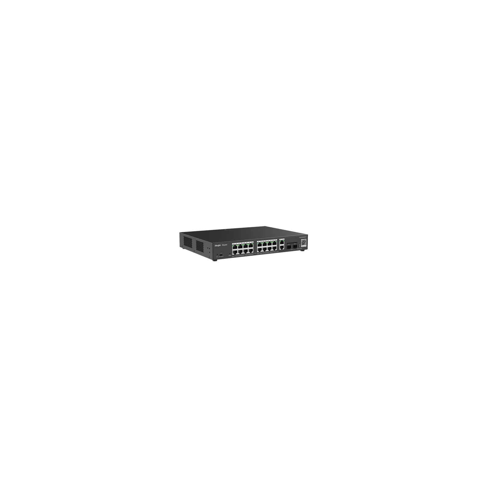 Switch L2, 16 x RJ45 1G PoE, 2 x SFP 1G, 2 x RJ45 1G, Cloud Management - Ruijie Reyee RG-ES220GS-LP