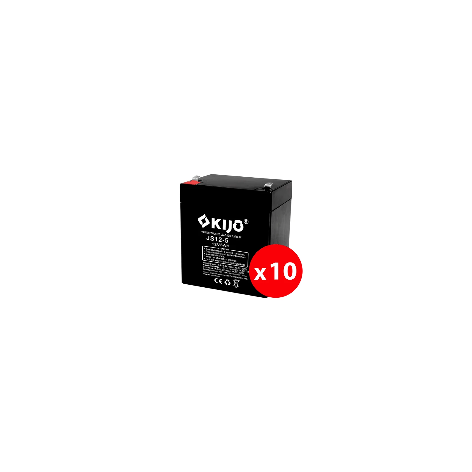 Cutie 10 acumulatori JS12-5 - KIJO JS12-5-BAX