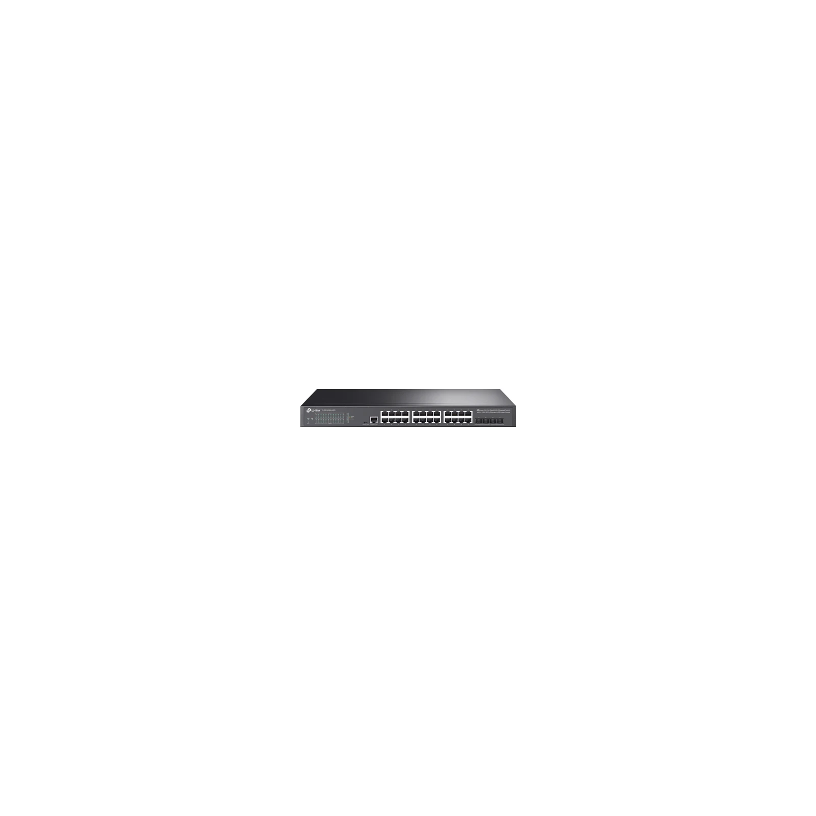 Switch L2+, 24 x RJ45 1G, 4 x SFP+ 10G, Alimentare Baterie 12V, Management - TP-Link TL-SG3428X-UPS