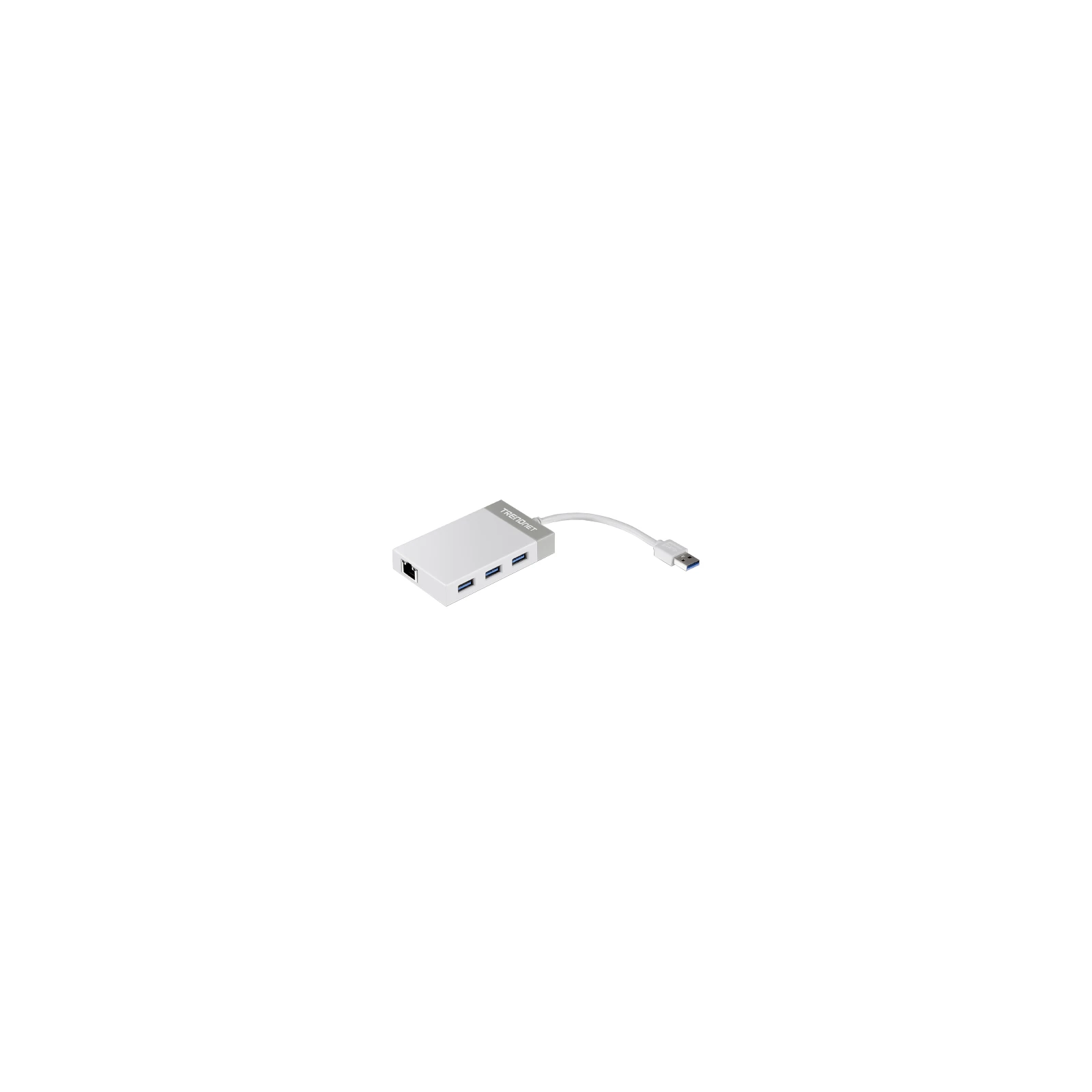 Adaptor USB 3.0 la Gigabit, Hub USB - TRENDnet TU3-ETGH3