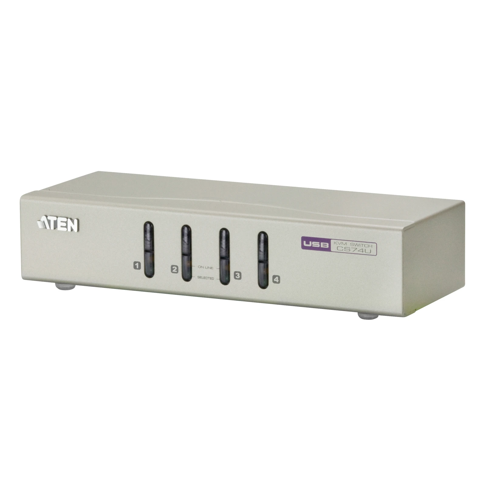 ATN 4Port USB VGA/AUDIO KVM SWT CS74U-AT
