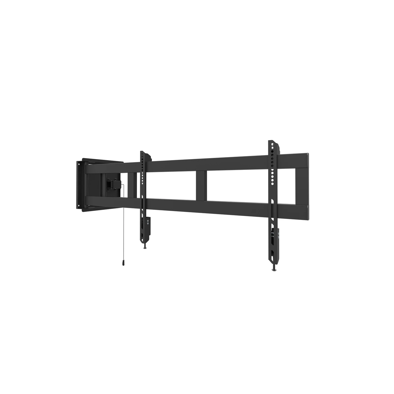 Suport TV de perete Swingarms 180 de grade Multibrackets MB-2654, 70"- 84", max.125 kg, negru