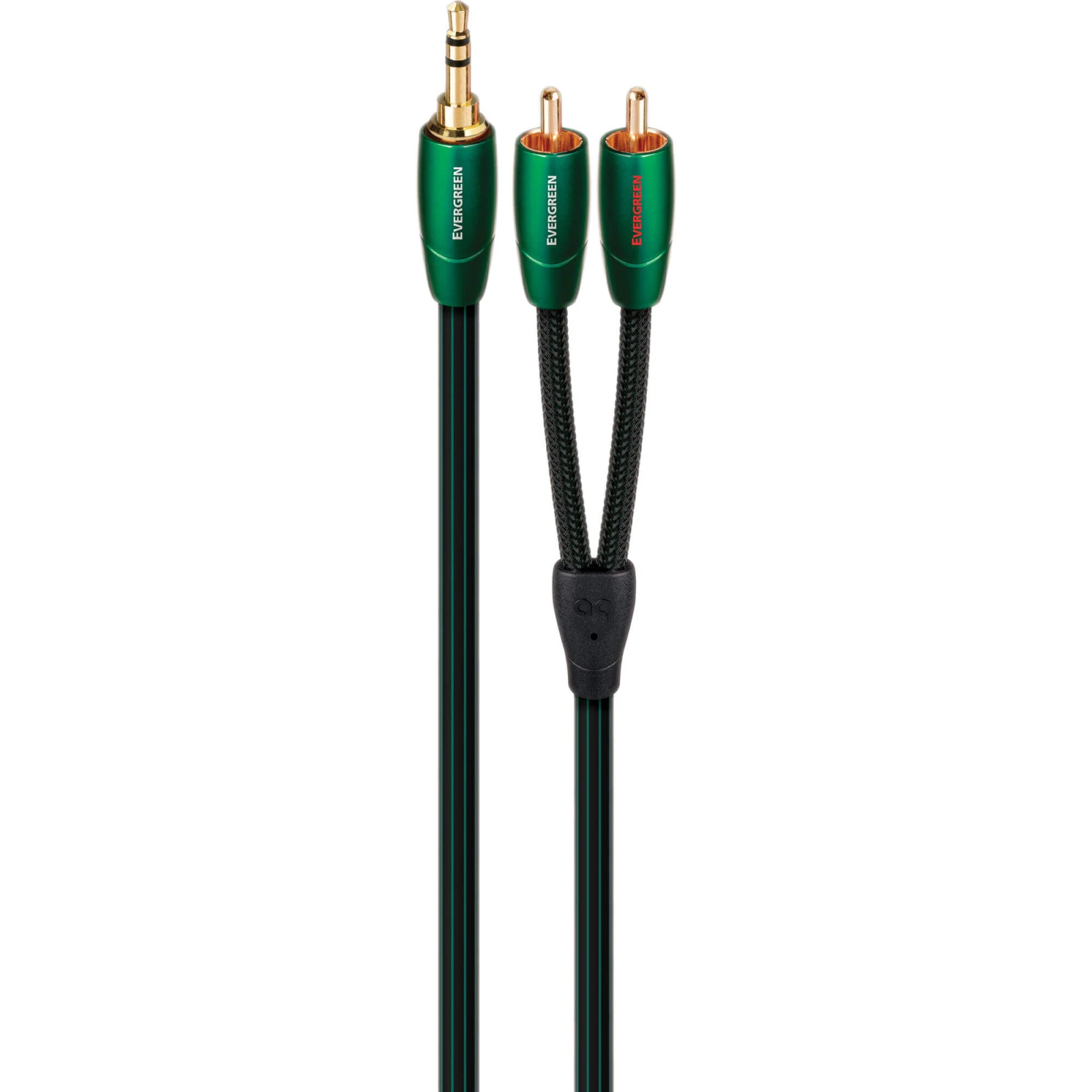 Cablu audio 3.5mm - 2RCA AudioQuest Evergreen 5m