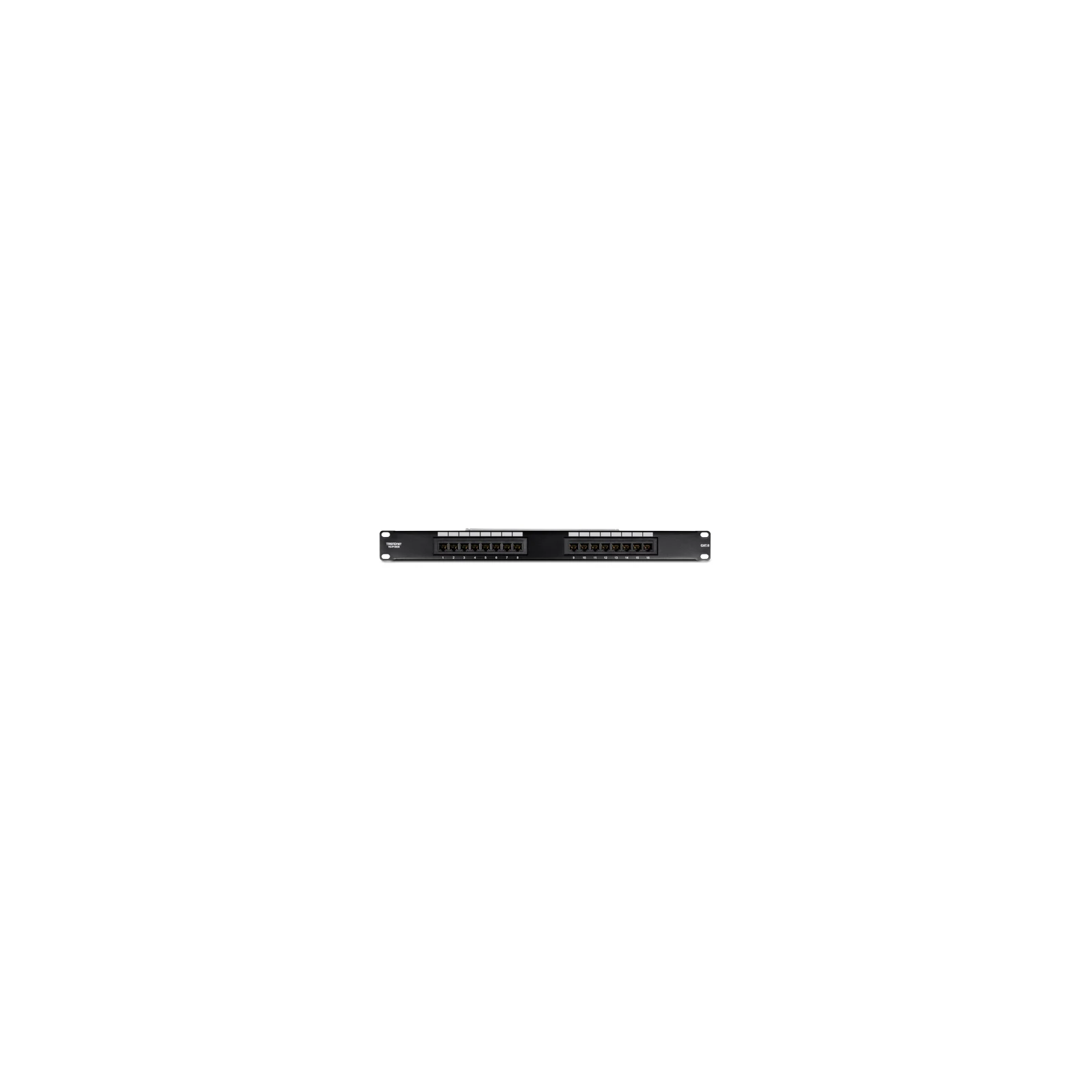 Patch Panel 16 porturi RJ45 UTP, Cat6 - TRENDnet TC-P16C6