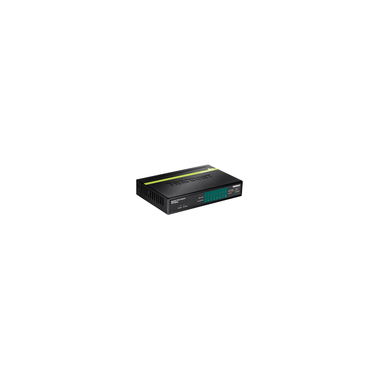 Switch 8 porturi Gigabit PoE/PoE+ 61W - TRENDnet TPE-TG82G