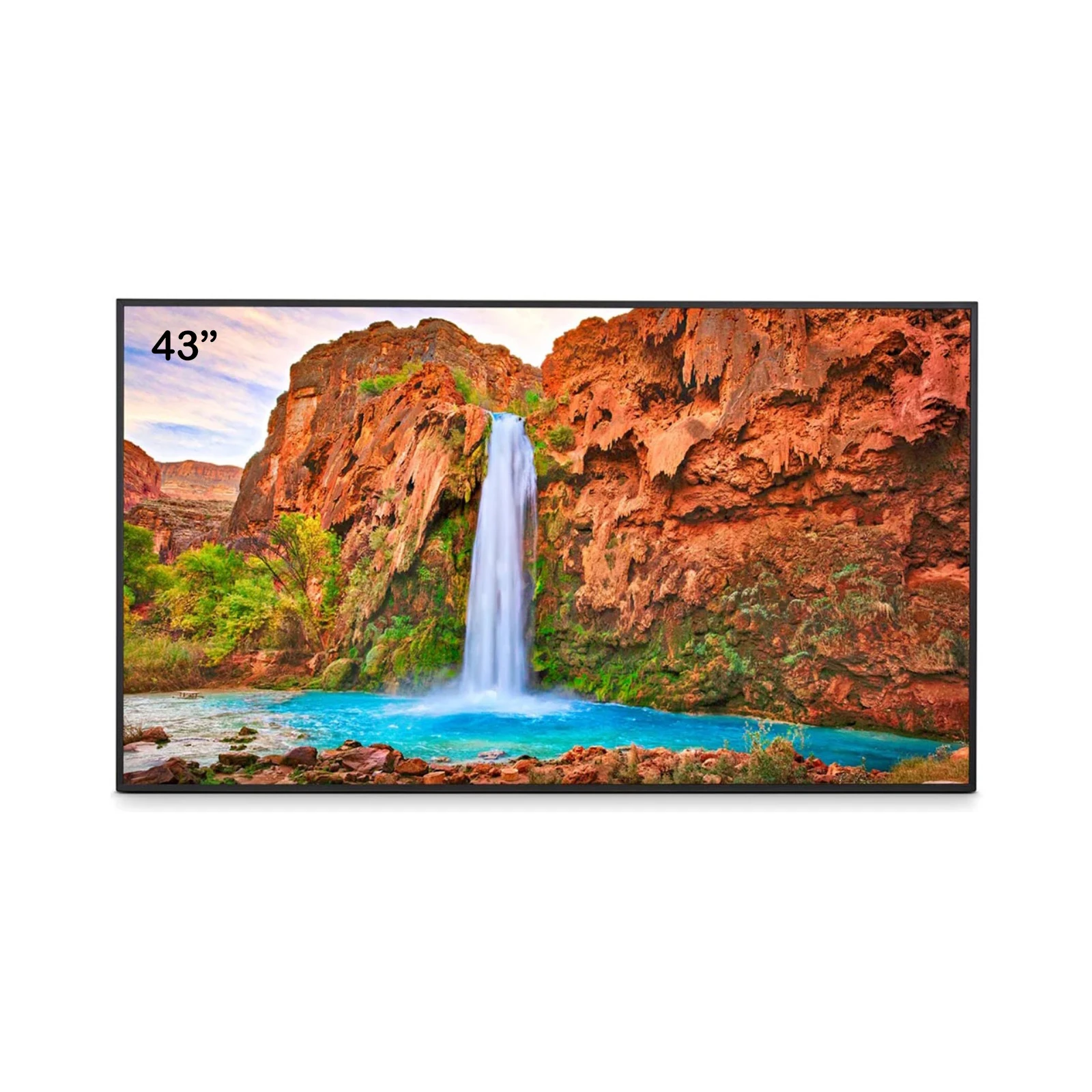 Display LCD 43" NEC MultiSync ME432, UHD, IPS with Direct LED backlights, 400 cd/m², 18/7, media player, Android 13