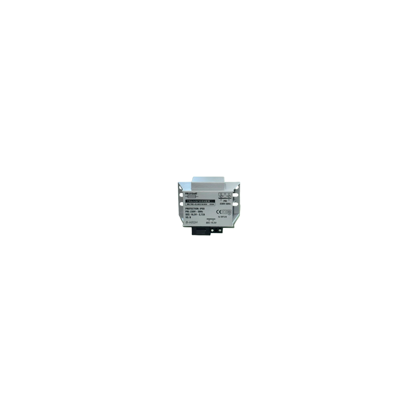 Transformator capsulat 45W, 16 V TC45/16