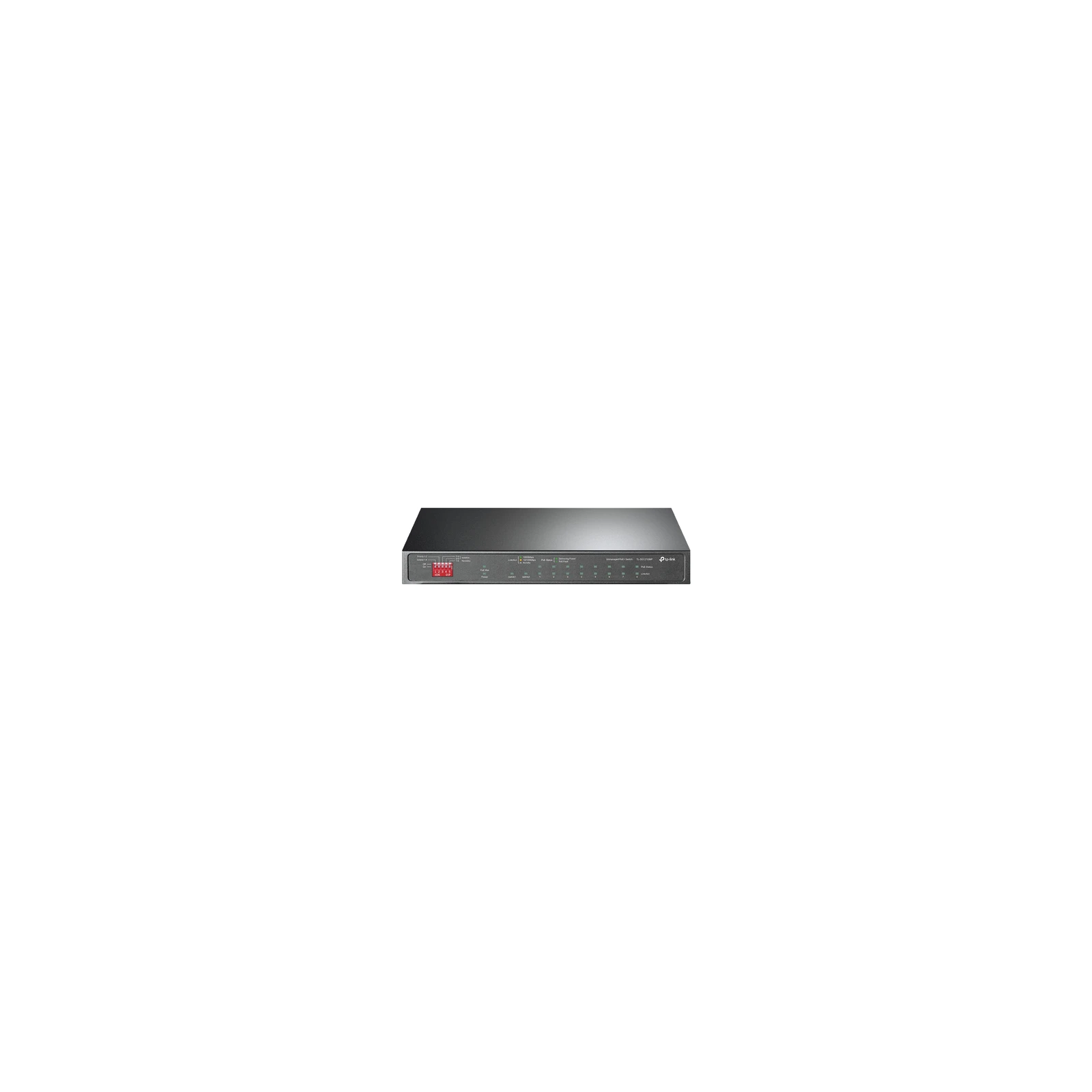 Switch 8 x RJ45 1G PoE, 1 x RJ45 1G, 1 x combo RJ45/SFP 1G, Buget PoE 123W, Unmanaged - TP-Link TL-SG1210MP
