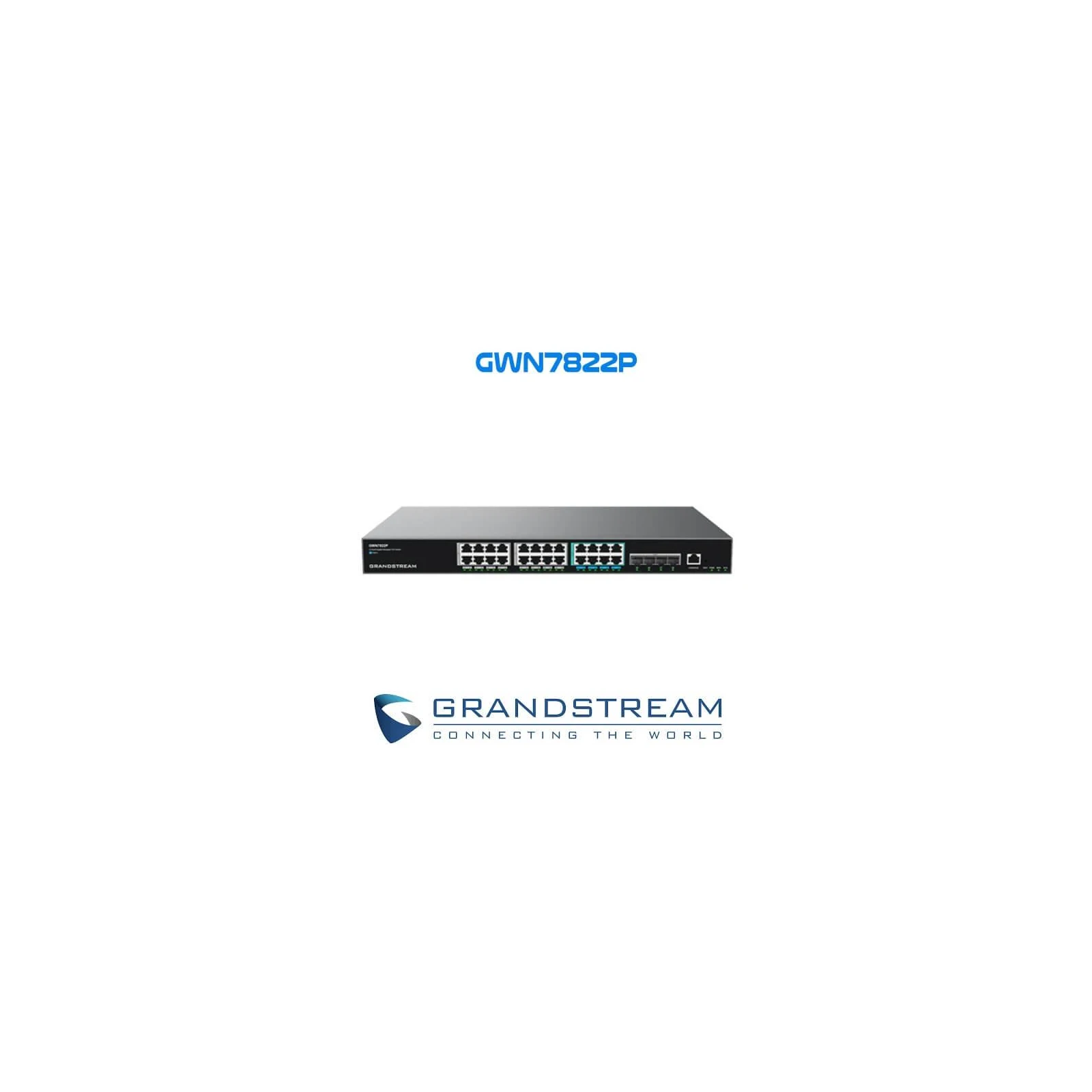 GRS SWT M NET 24 PORTS L3 POE GWN7822P