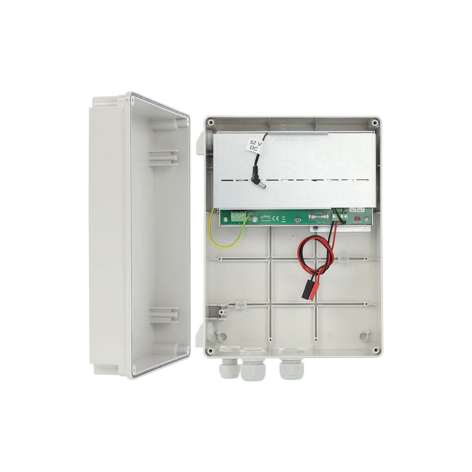 Sursă de alimentare pentru switch-uri PoE cu backup 52VDC/7Ah/60W SWBH-60