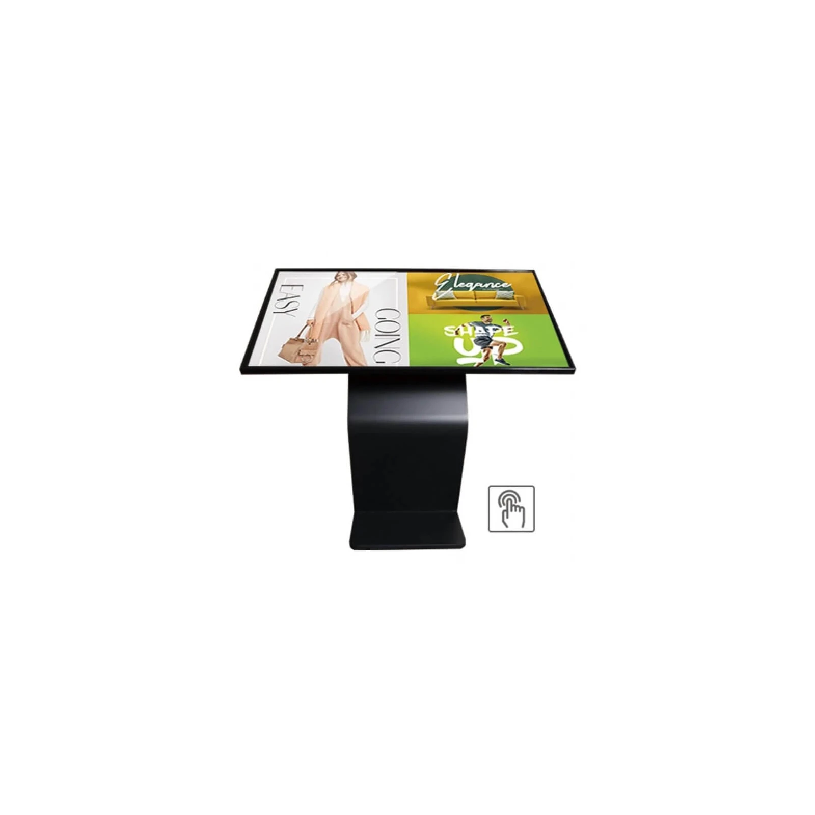 Kiosk / Totem Indoor Touch IR 55'' Android11 - EVOBOARD, K stand cu IR touch si display 55",3840x2160, Android 11