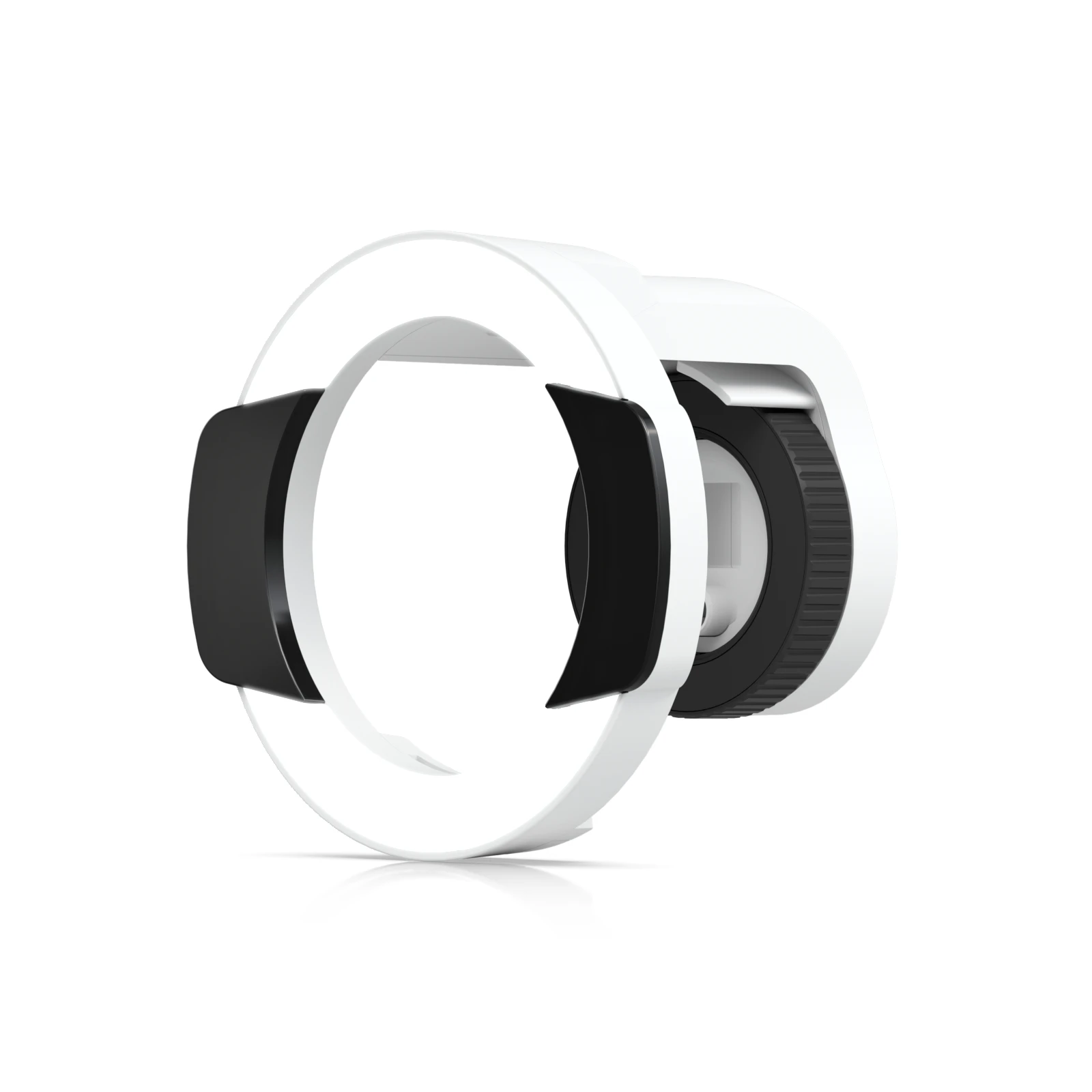 Seamlessly attached vision enhancement f