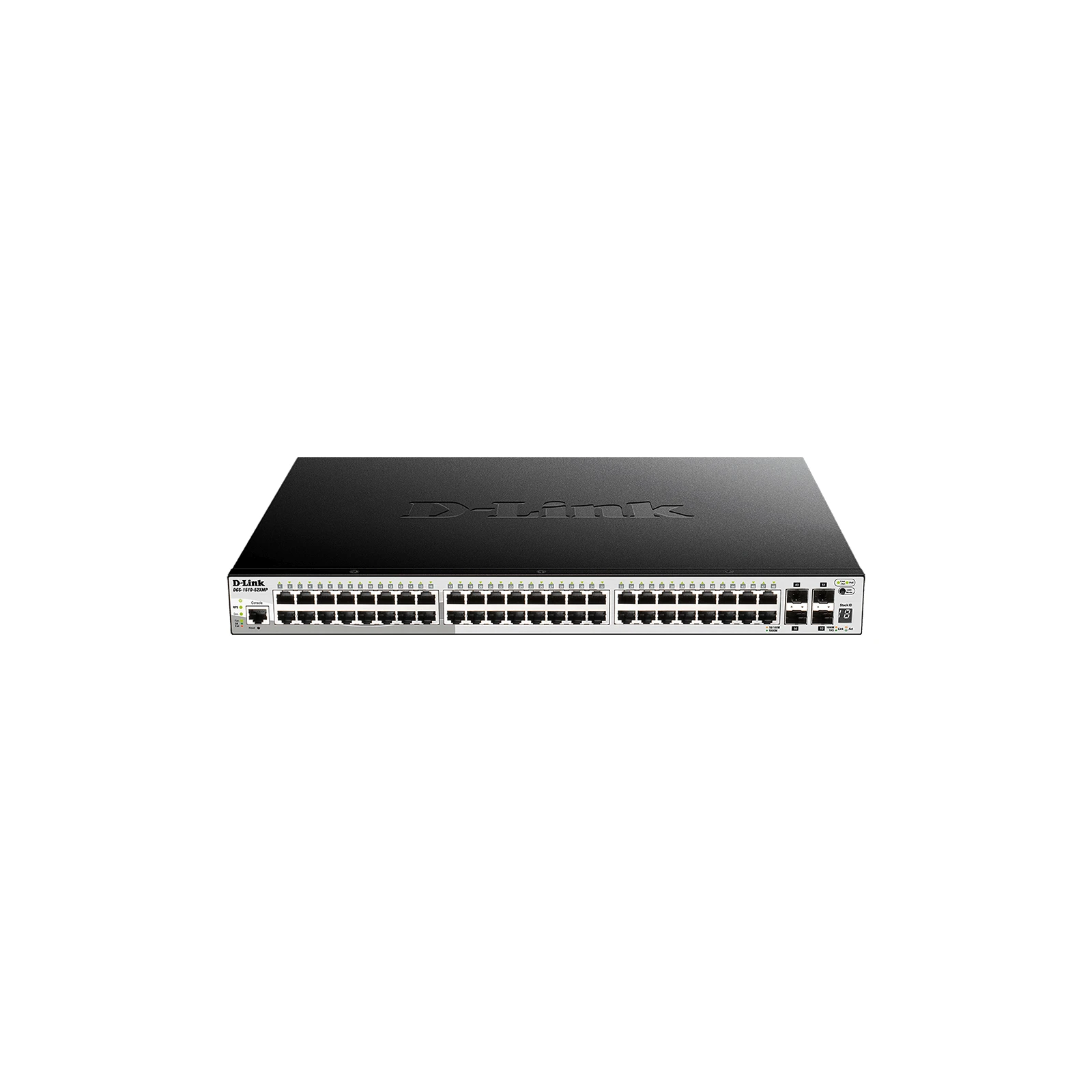 48-PORT GIGE POE + 4-PORT DGS-1510-52XMP