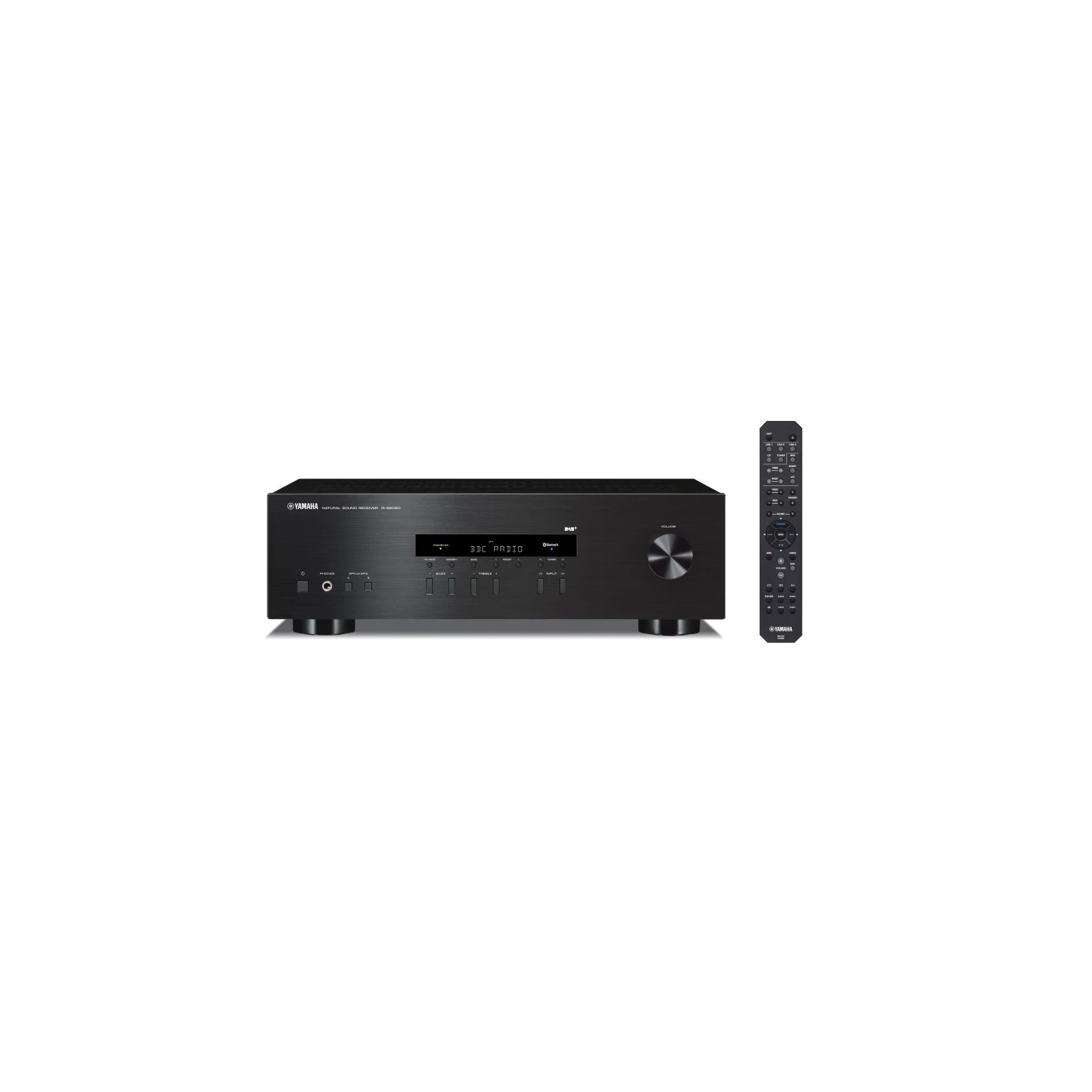 Receiver stereo Yamaha R-N600A, negru