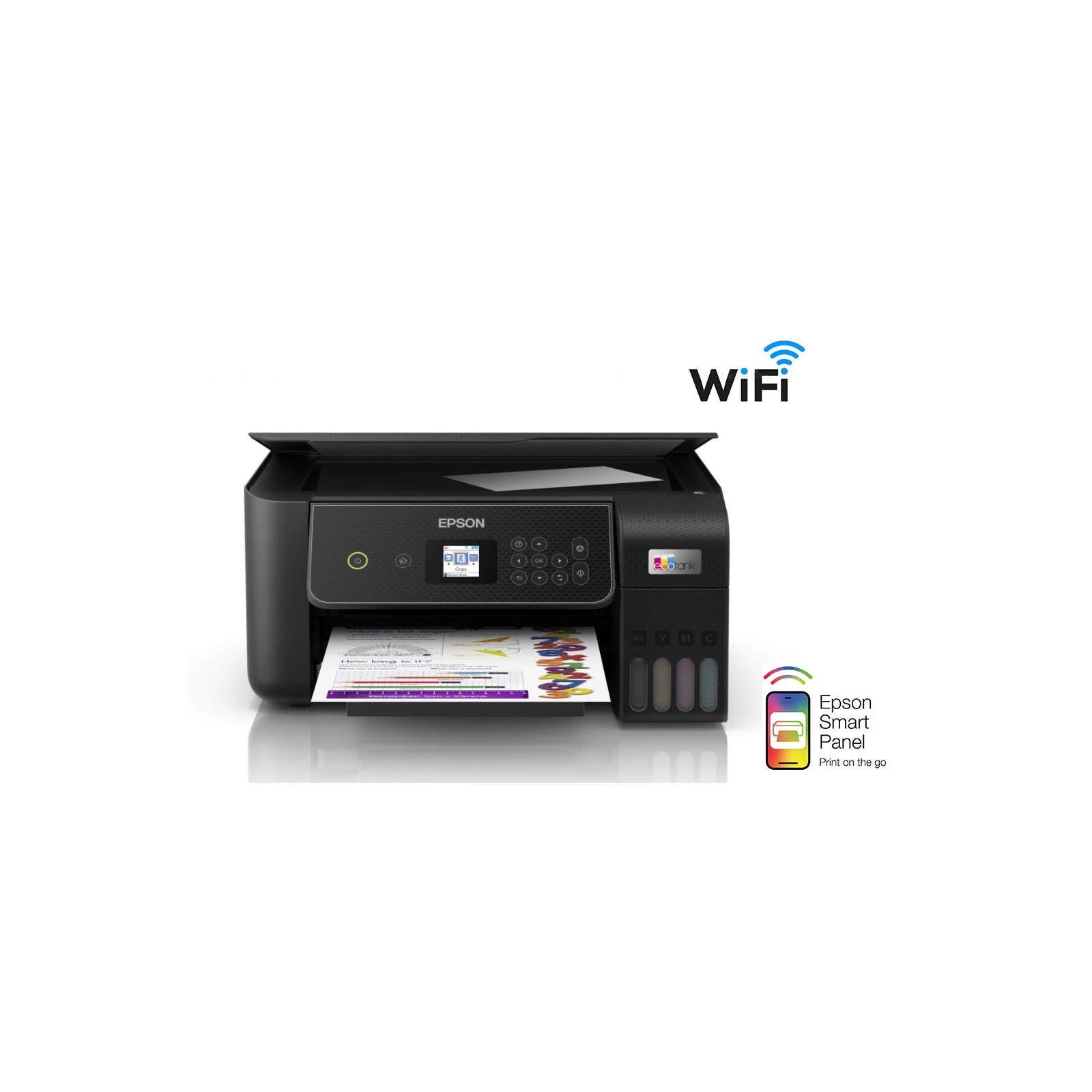 Multifuncționala color jet de cerneala, Epson EcoTank L3280, 33ppm, A4, WiFi & WiFi Direct