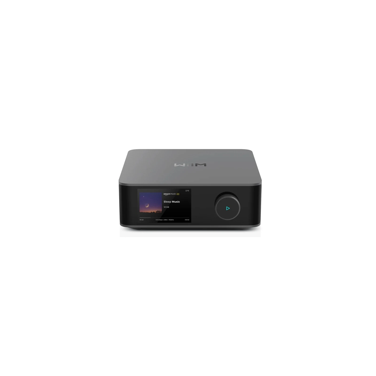 Amplificator integrat WiiM AMP ULTRA, 2 x 100W, Gri