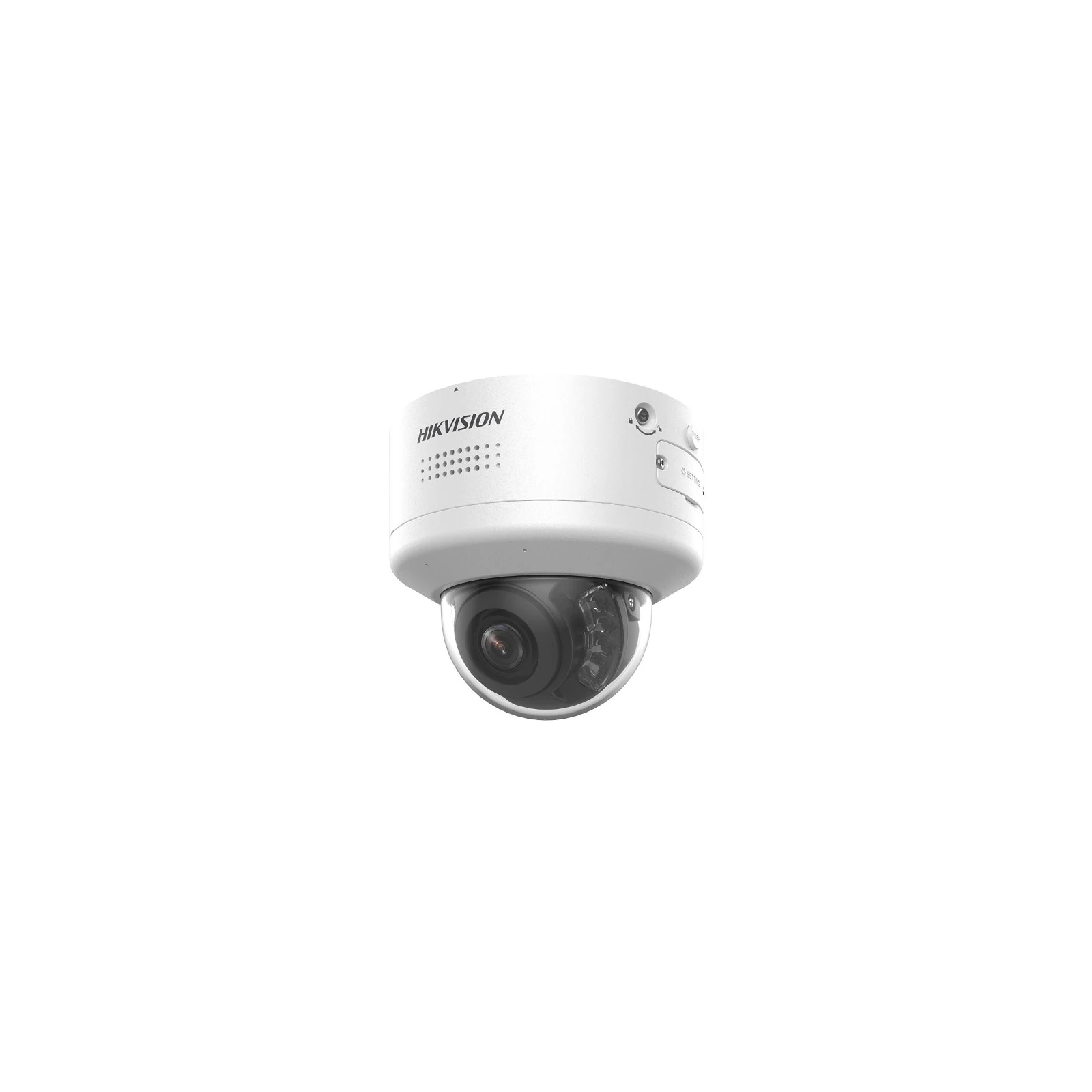 CAMERA IP DOME PTRZ 4MP IR SI WHITE LIGHT 40M MIC