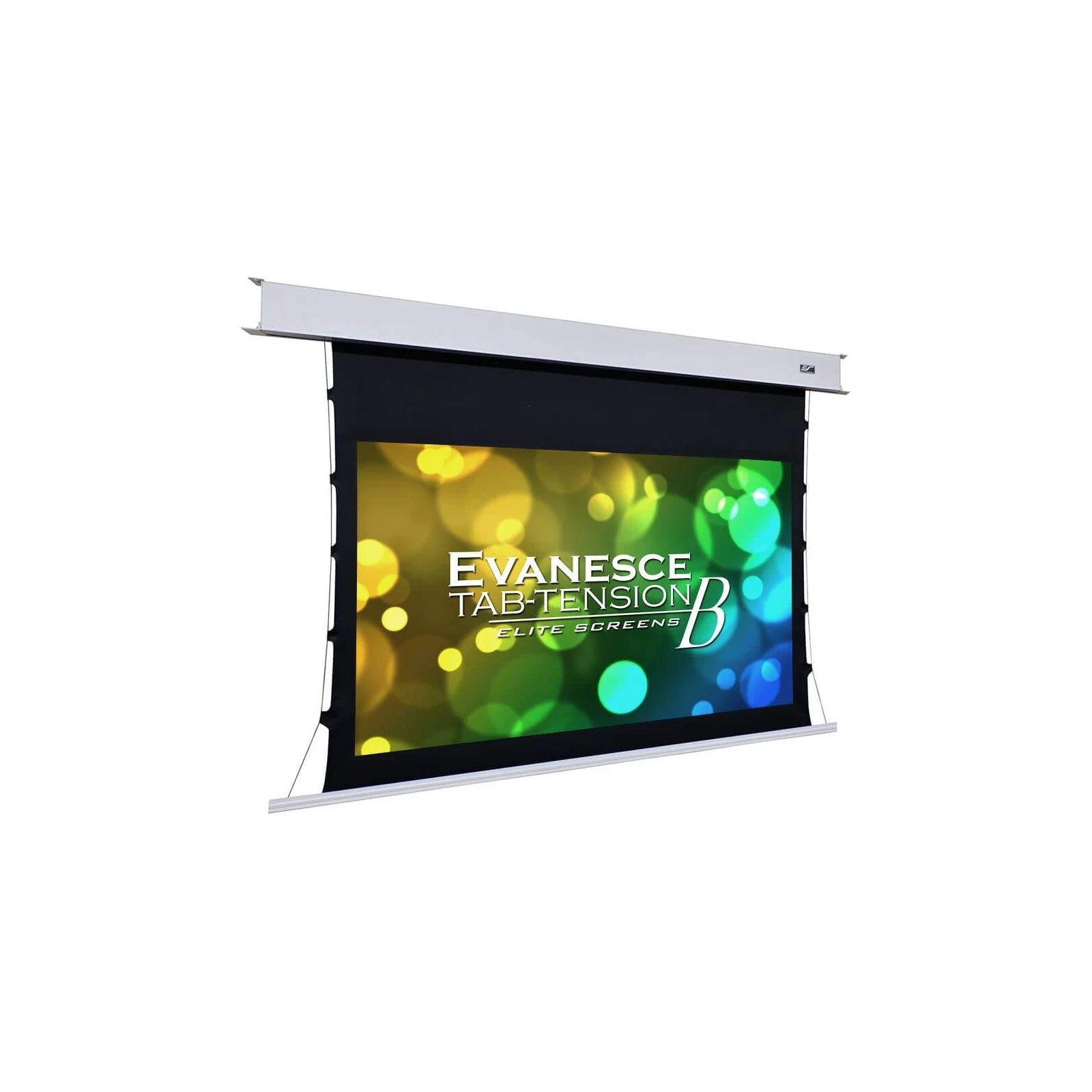 Ecran proiectie electric, 266 x 149cm, incastrabil in tavan, Tensionat, EliteScreens Evanesce ETB120HW2-E8, format 16:9