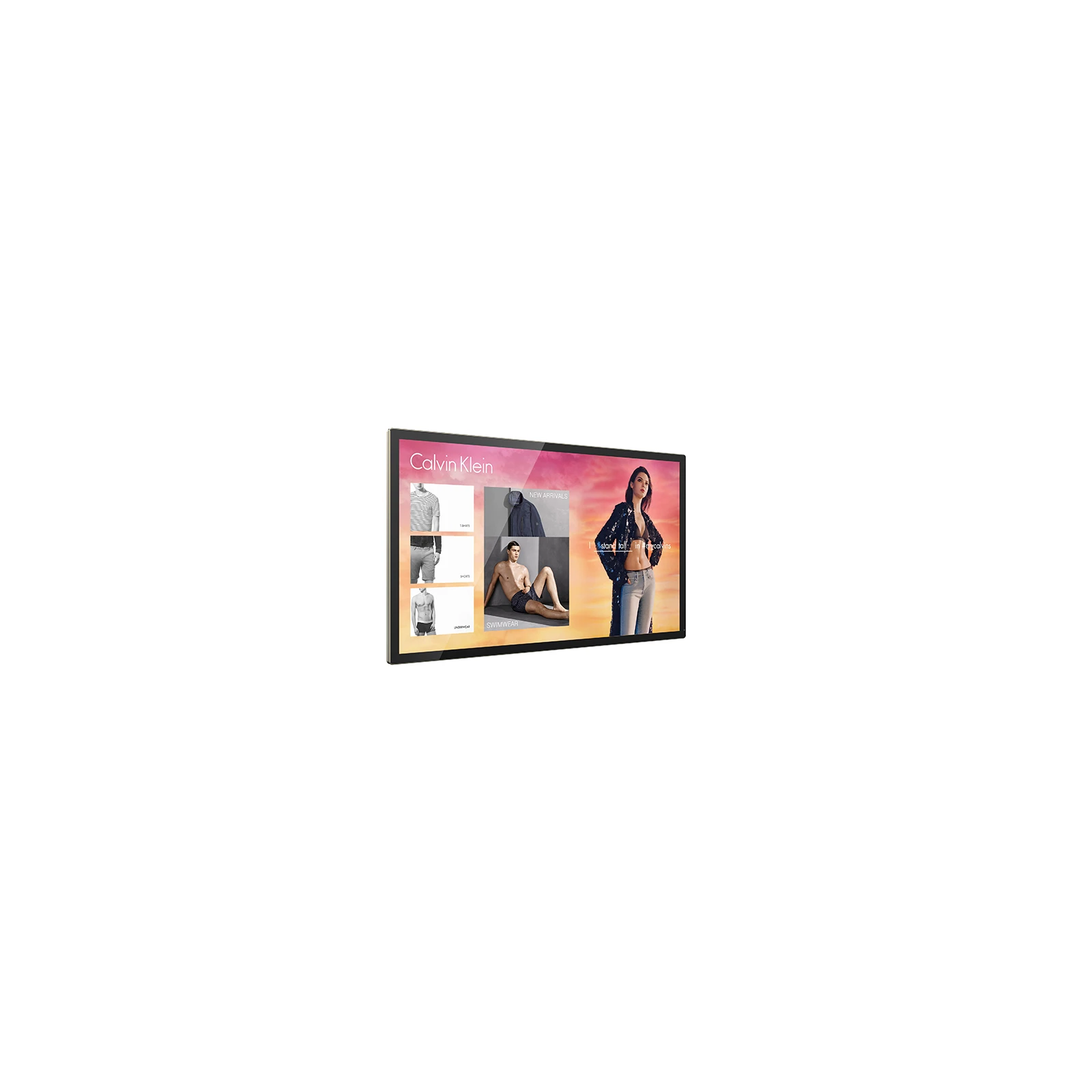 Display profesional 43” Allsee PCAP Touch Screens, FHD 24/7, 450 cd/m², Landscape/Portrait, Android14, boxe incorporate,