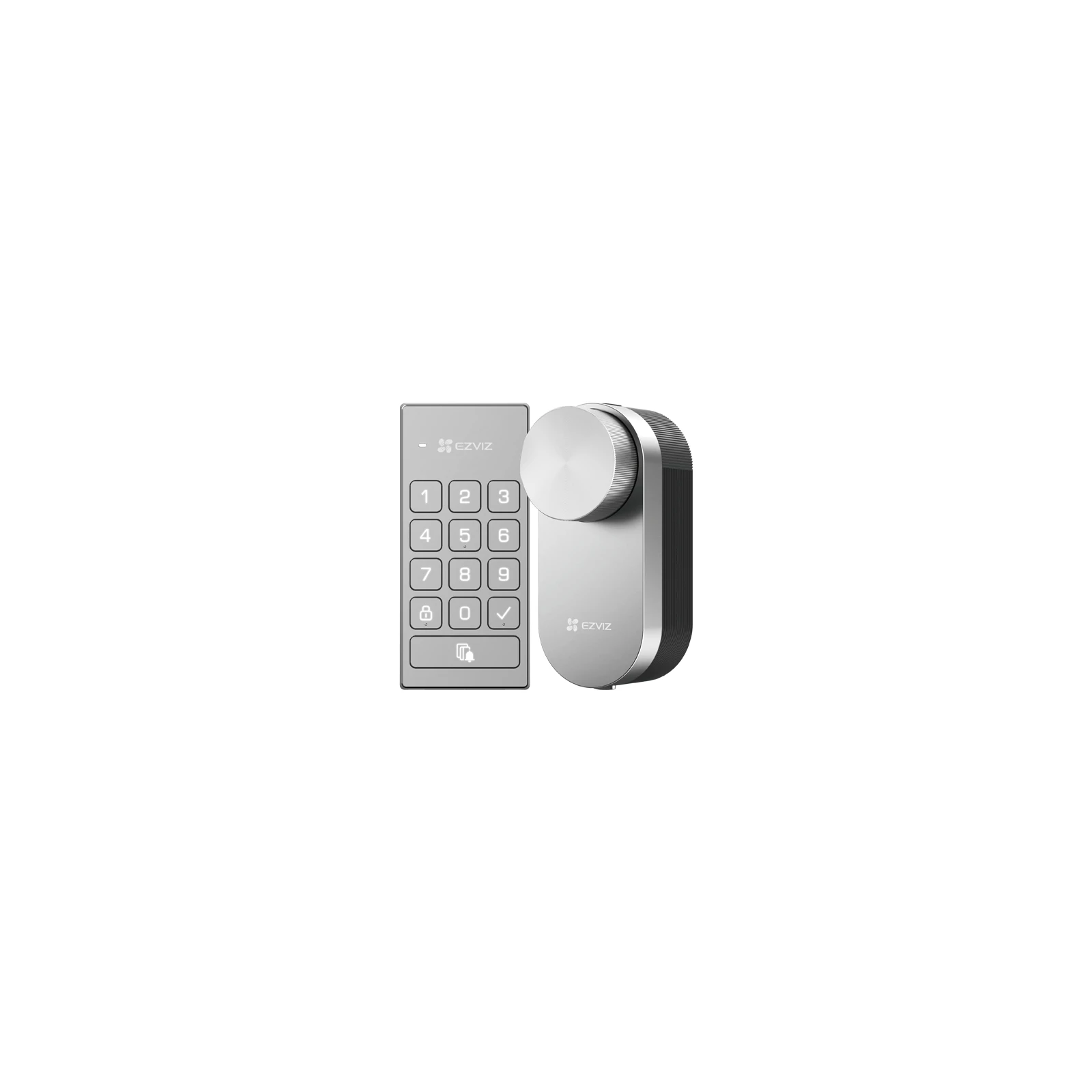Incuietoare inteligenta cu tastatura multifunctionala, inchidere automata, alerta usa deschisa - EZVIZ CS-DL01/DL01CP