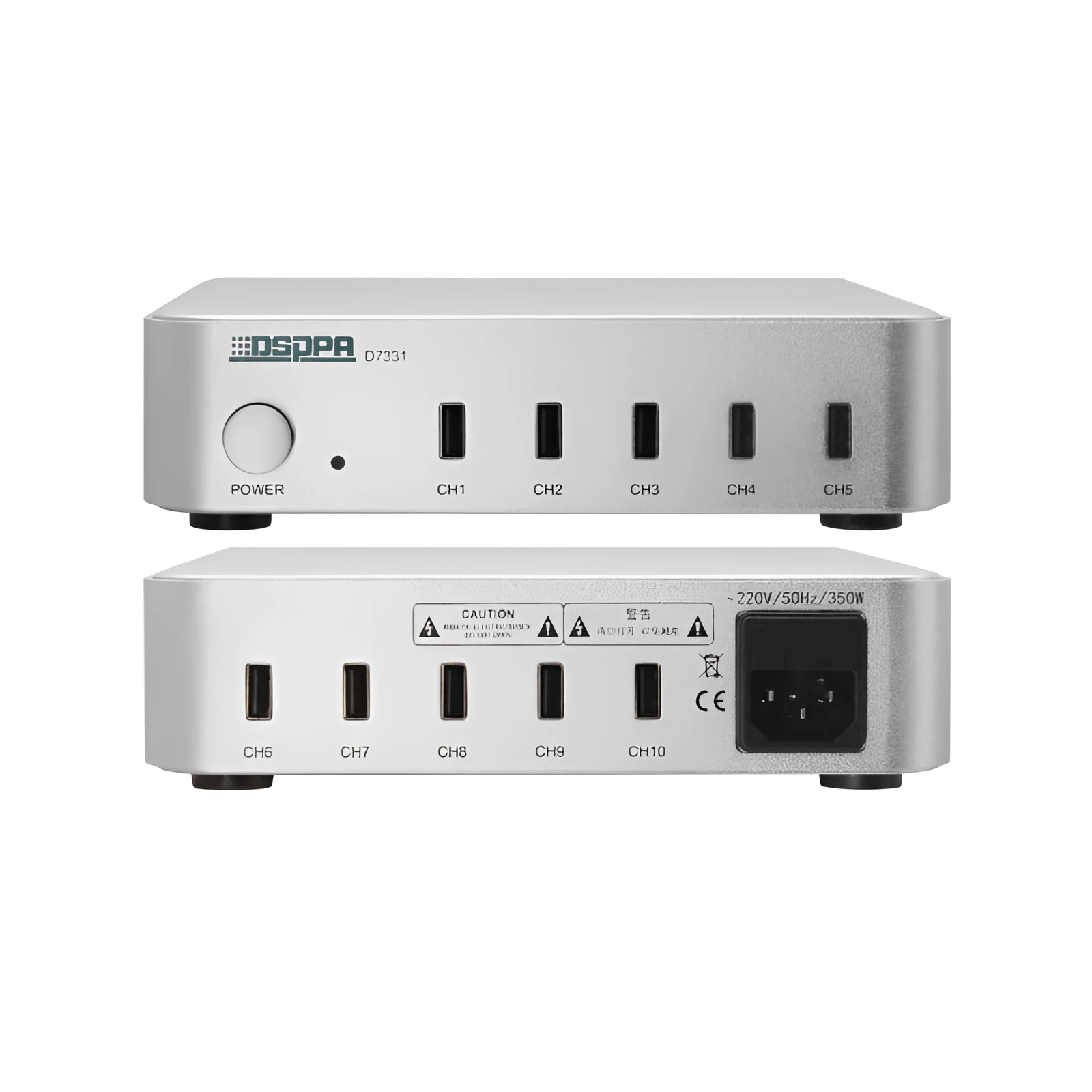 Statie de incarcare pentru microfoane de conferinta Wifi, 5GHz, DSPPA D7331