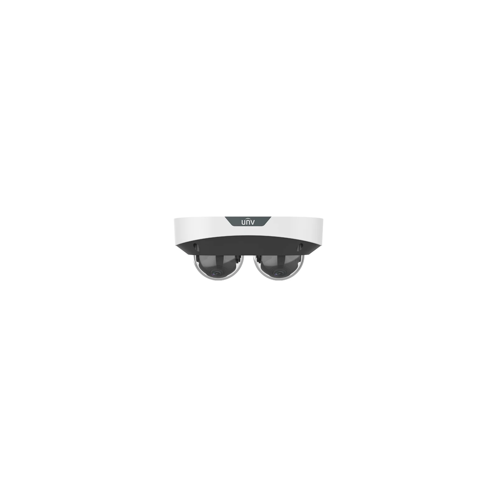 Dual Chanal - Camera IP, 2 x 4MP, lentila 2.8mm, IR 30m, Mic., Alarma, PoE, IK10 - UNV IPC3224SS-ADF28K-I1