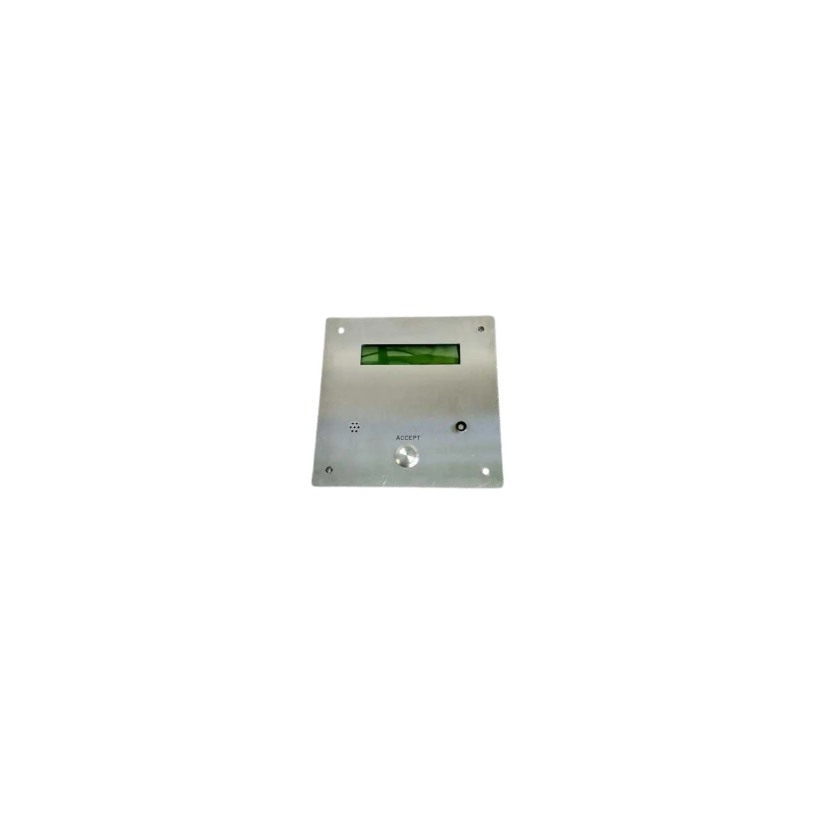 MONITOR LCD CU BUTON RESETARE, INOX